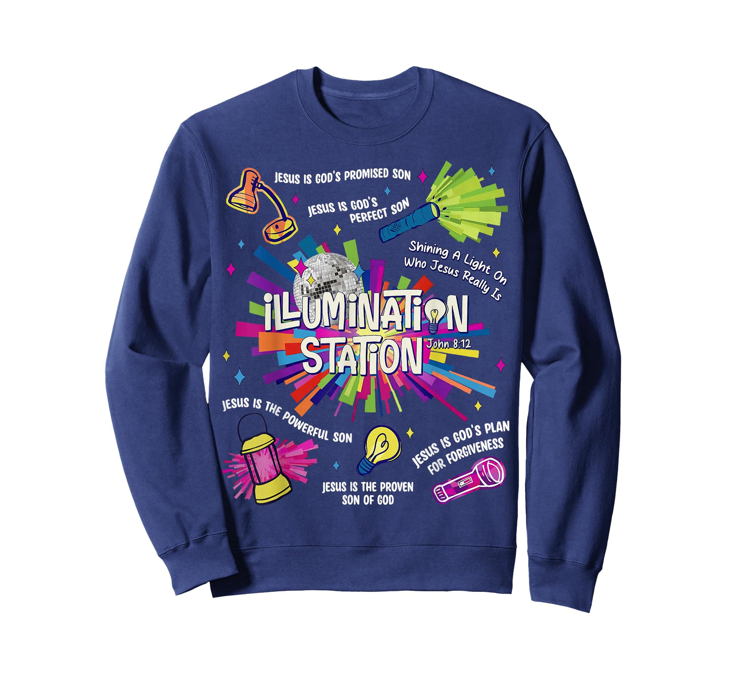 Illumination Station VBS 2026 Bible School Christian Lights T-Shirt