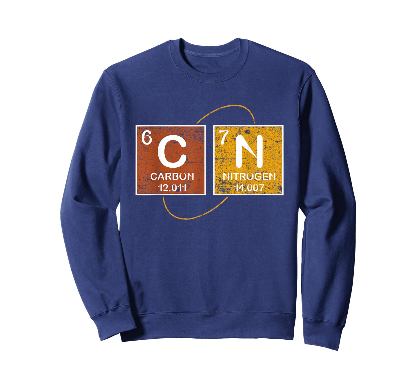 Retro Funny 6 7 Carbon Nitrogen Periodic Science Six Seven T-Shirt