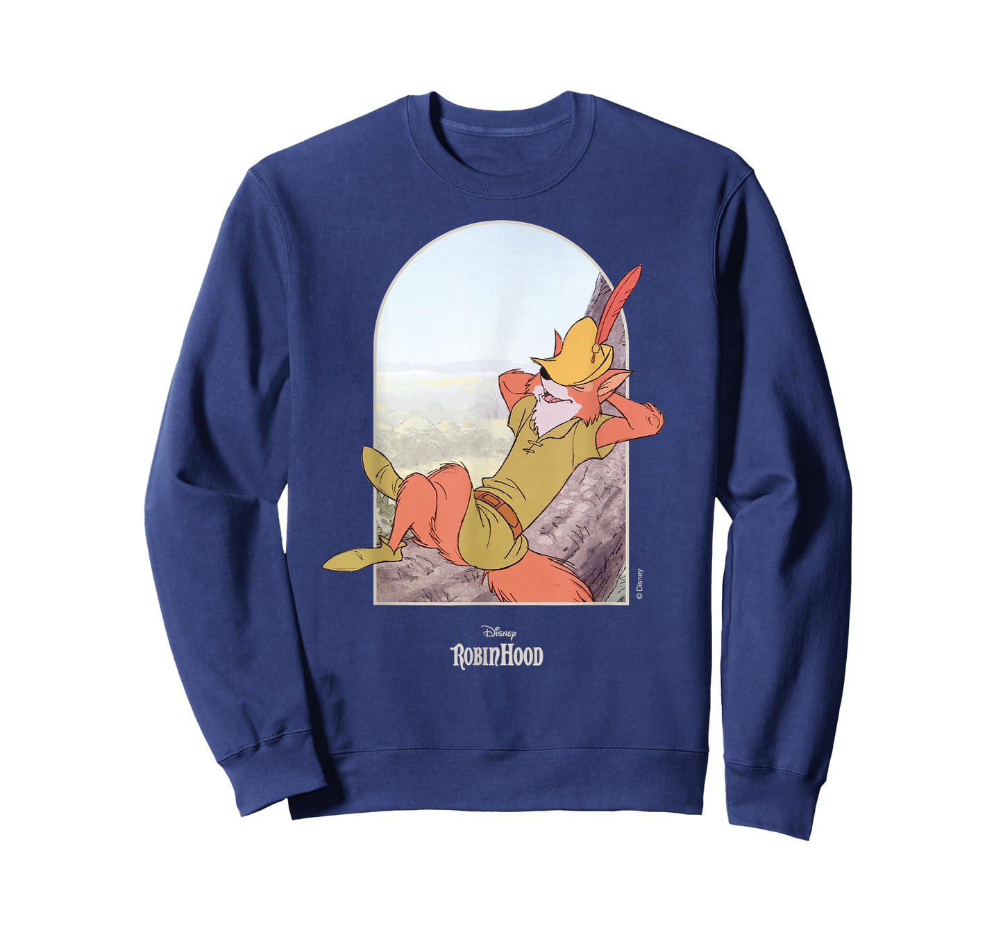 Disney Robin Hood Napping in Sherwood Forest Vintage T-Shirt