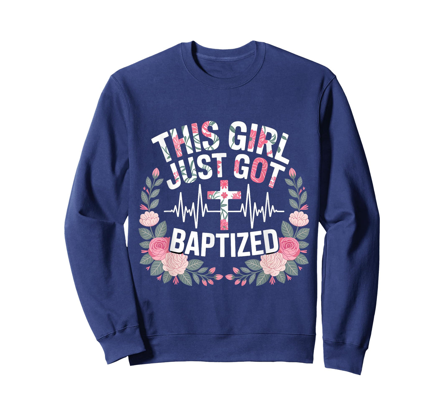 This Girl Just Got Baptized Christian Baptism Religious T-Shirt