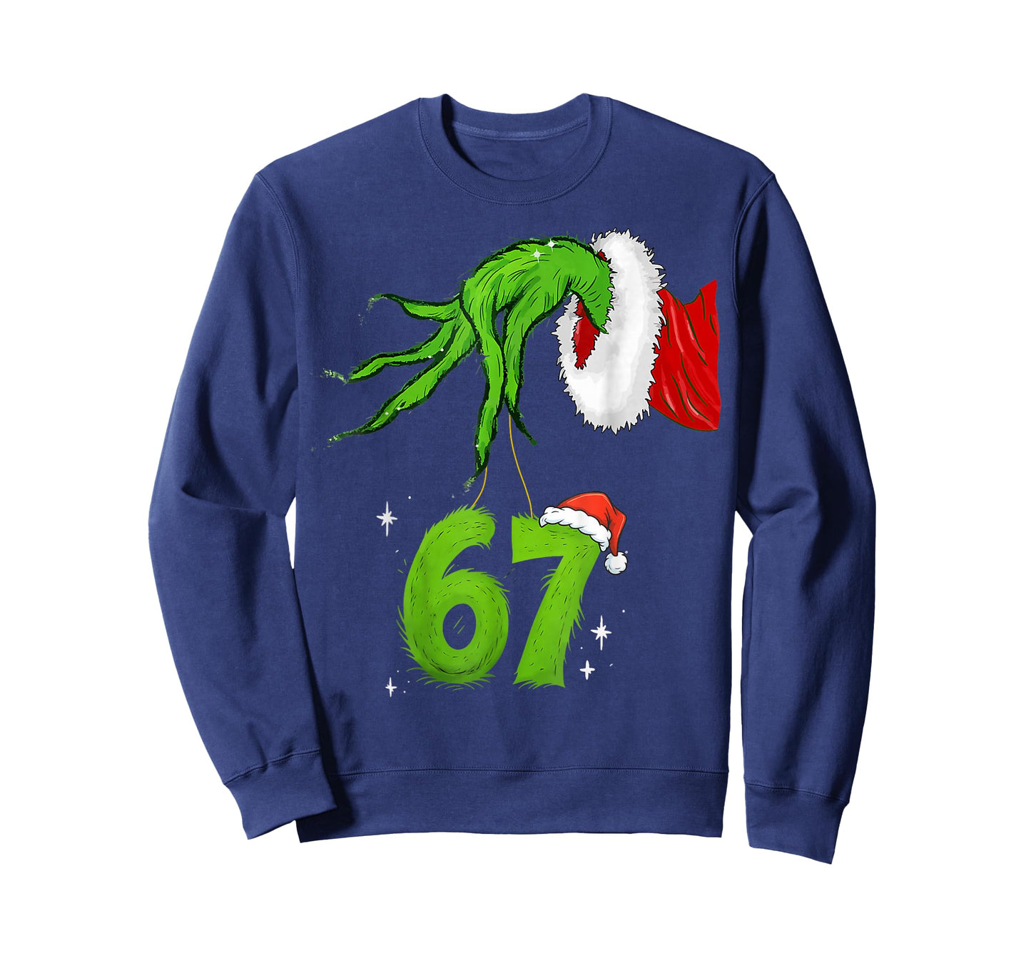 67 Meme Humor 6-7 Funny Six Seven Christmas T-Shirt