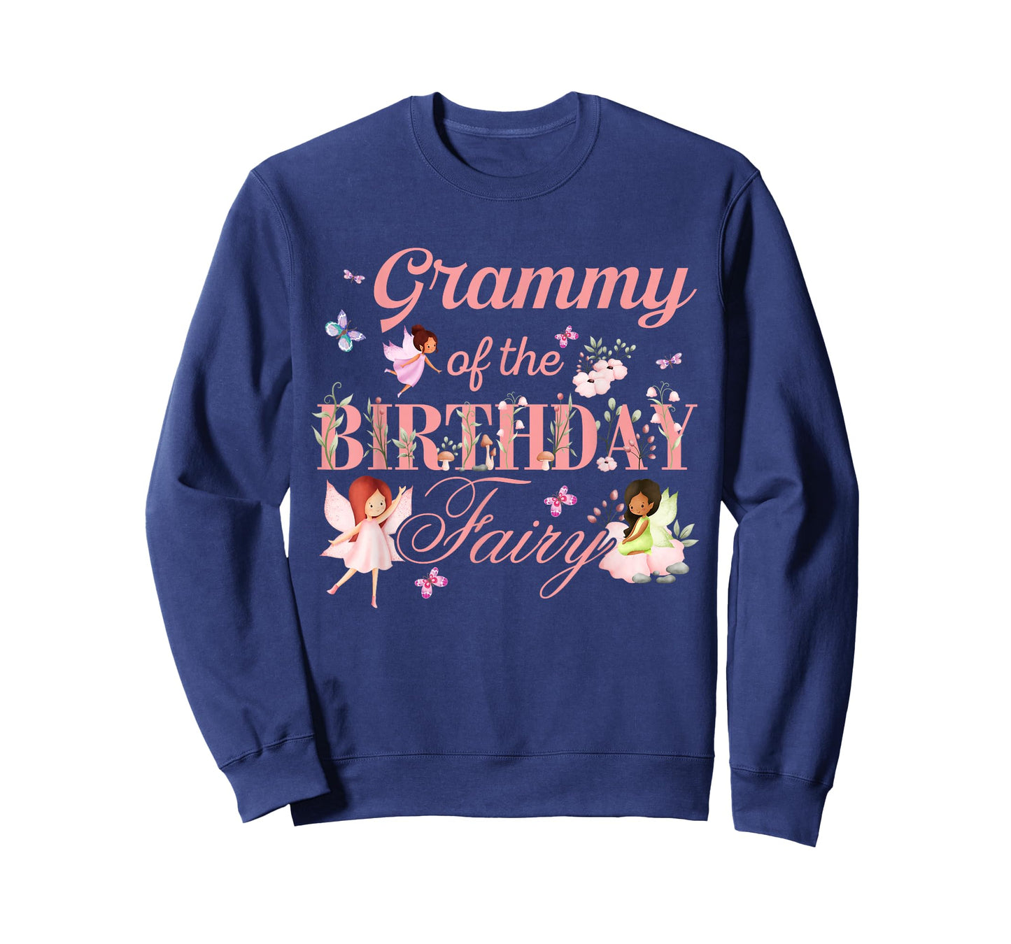Grammy of The Birthday Fairy Little Girl Magical Family T-Shirt