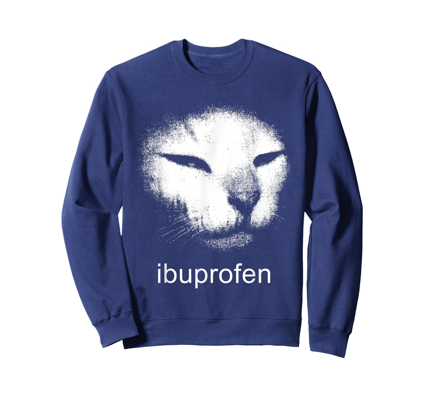 I Need Ibuprofen Funny Vintage Cat Kitten Meme Silly Cat T-Shirt