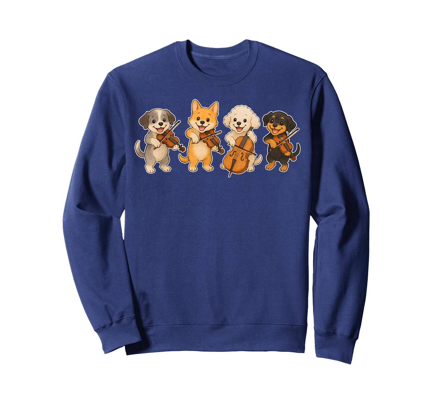 Classical Music Men Women Kids Funny Dog Musicians T-Shirt