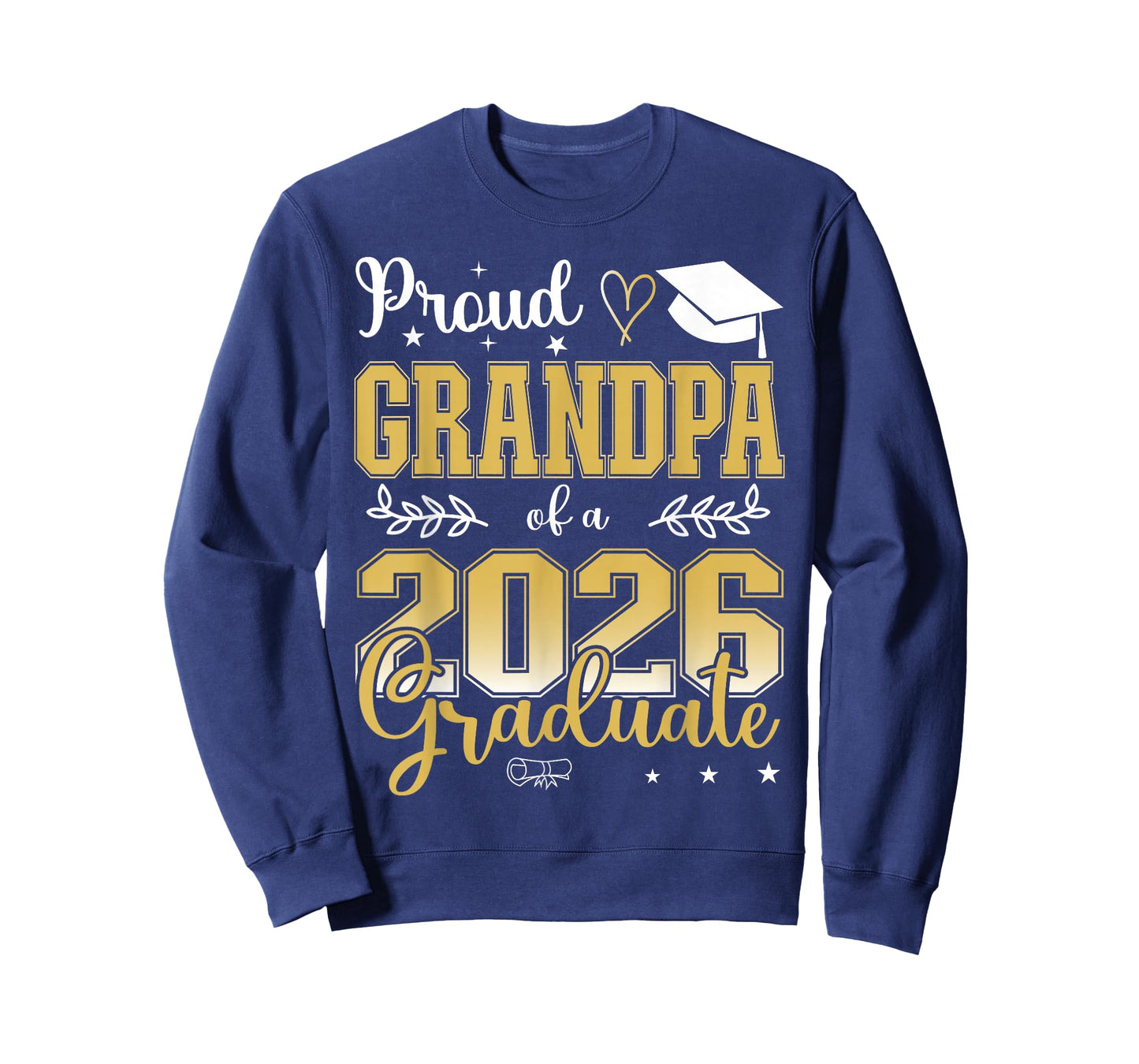 Proud Grandpa of a Class of 2026 Graduate for Graduation T-Shirt