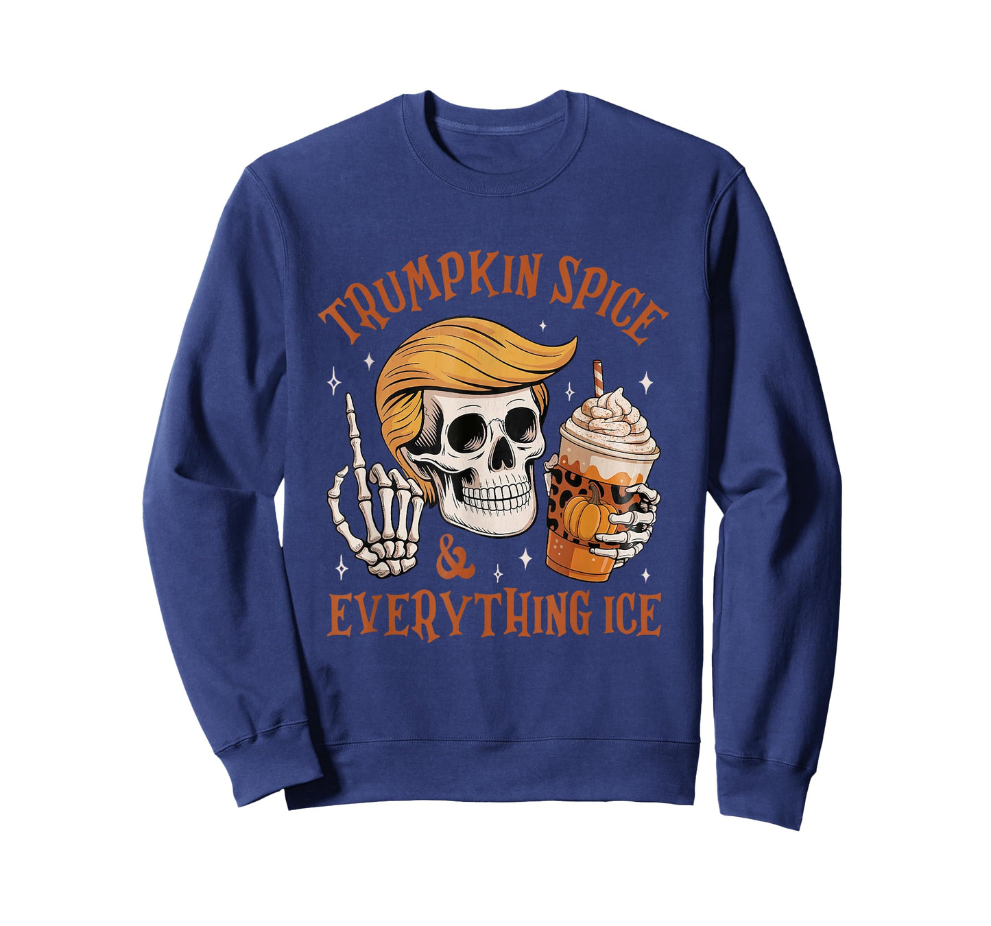 Trumpkin Spice and Everything Ice Fall Autumn Halloween T-Shirt