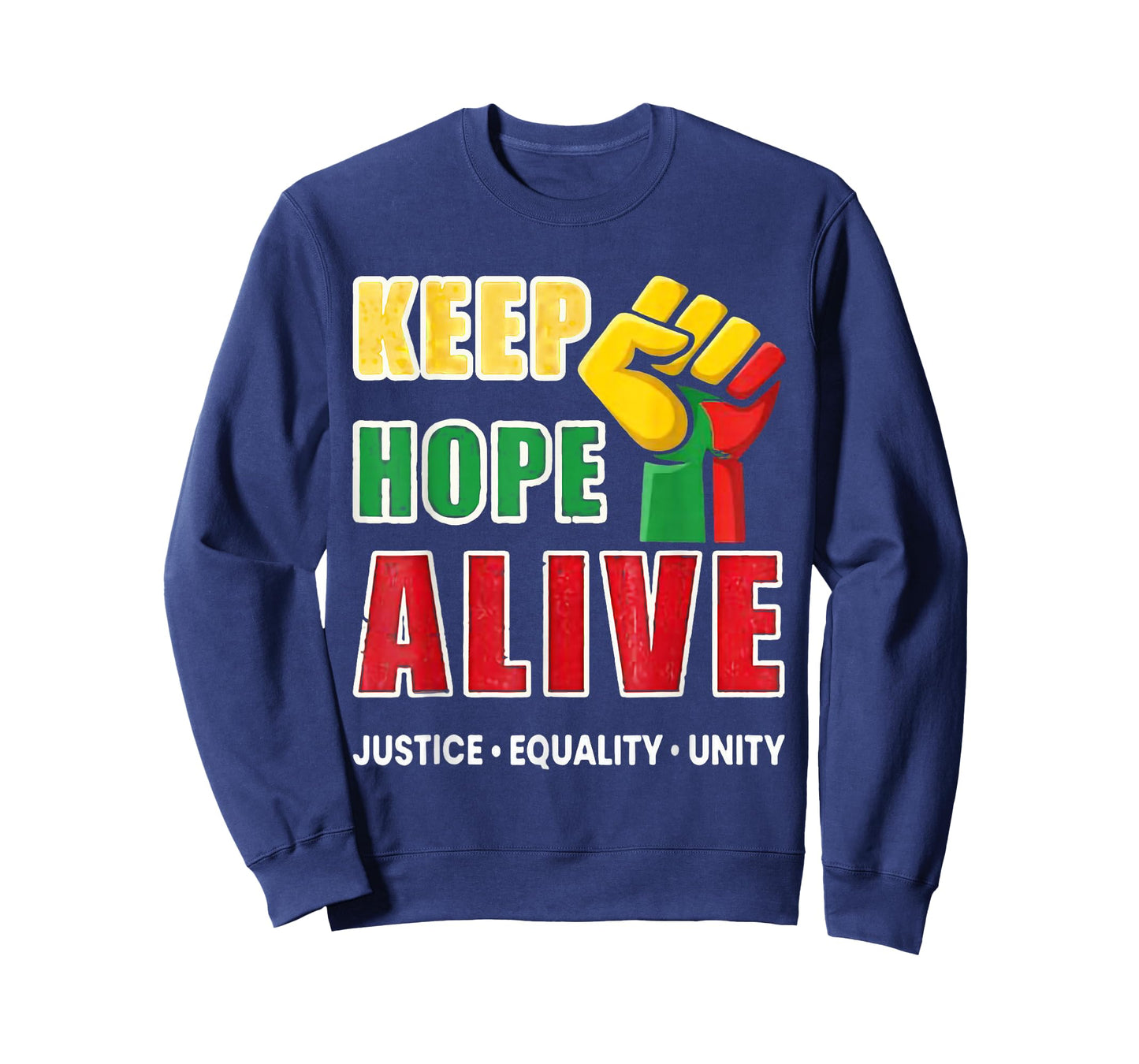 Vintage Black History Keep Hopes Alive Women Men T-Shirt