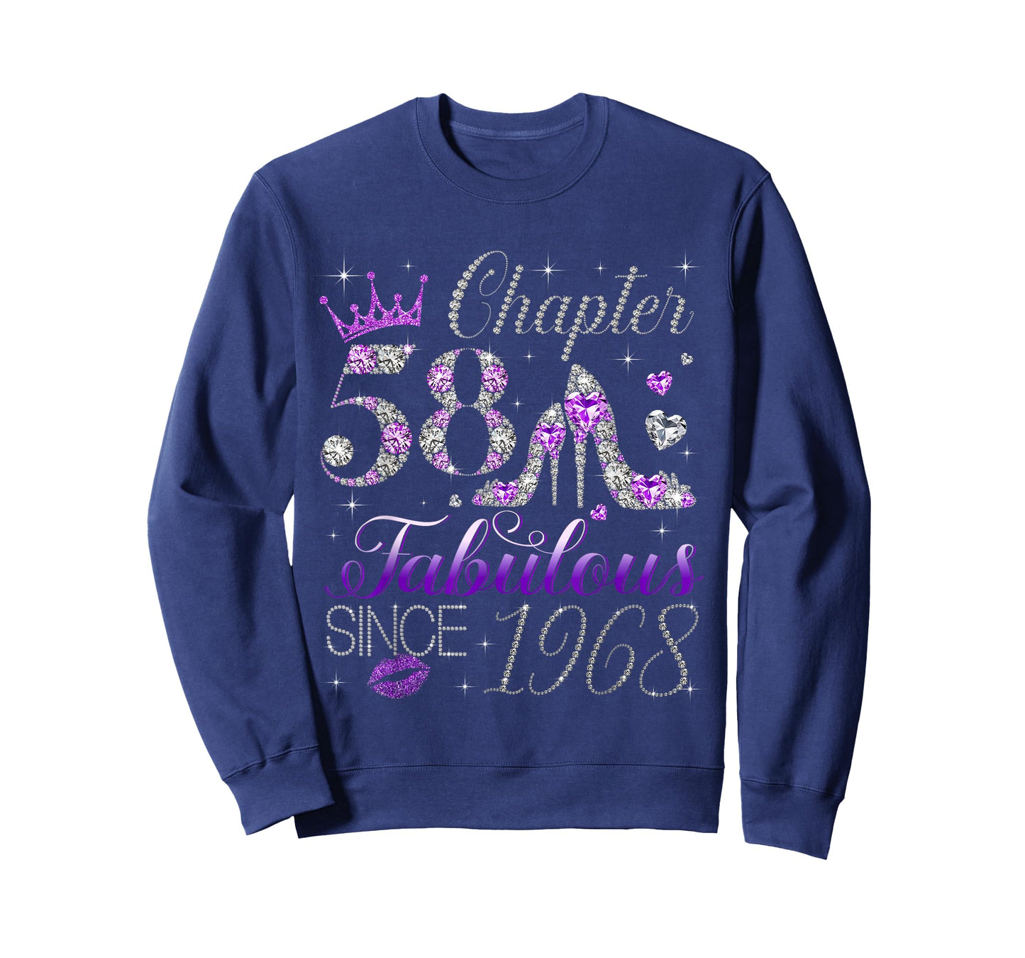 Chapter 58 Fabulous Since 1968 58Th Birthday Women Girls T-Shirt