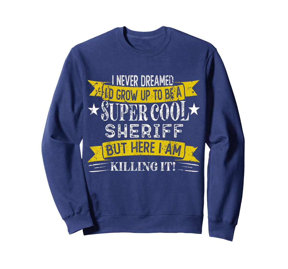 Funny Sheriff Shirts Job Title Professions T-Shirt
