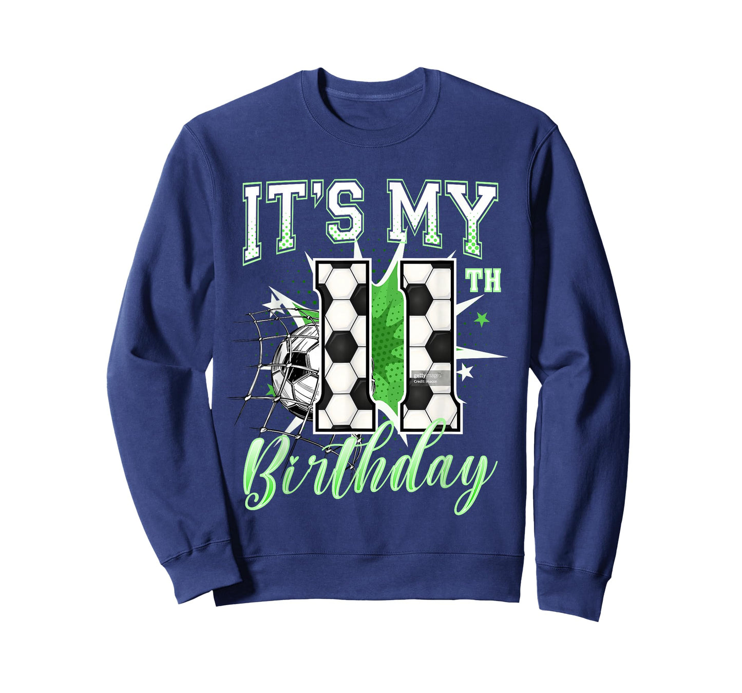 11 Year Old It's My 11th Birthday Soccer Ball Shirt for Boys T-Shirt