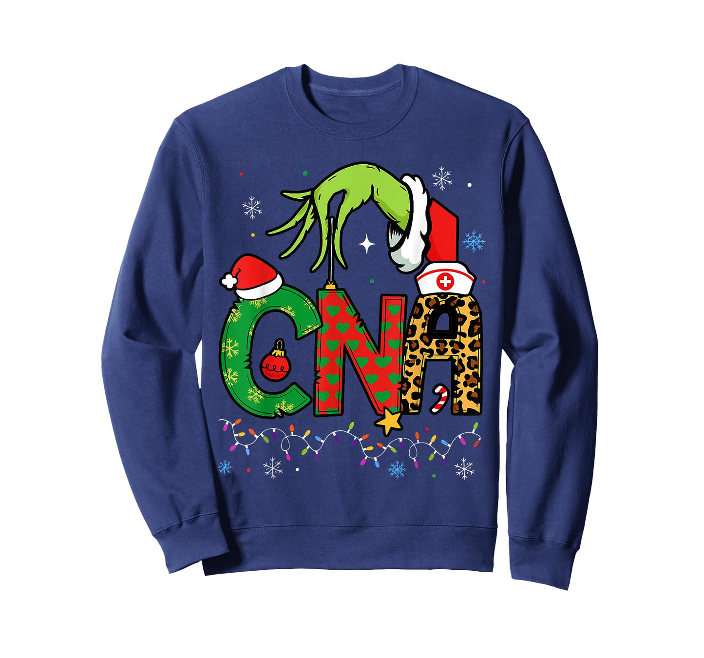 CNA Christmas Certified Nursing Assistant Xmas Party CNA T-Shirt