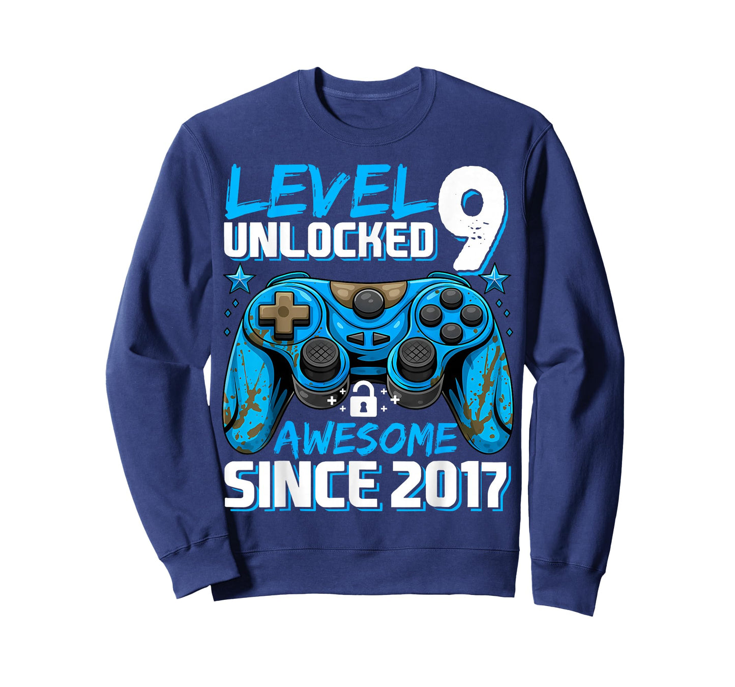 9th Birthday Boy Level 9 Gamer 9 Year Video Game Party T-Shirt