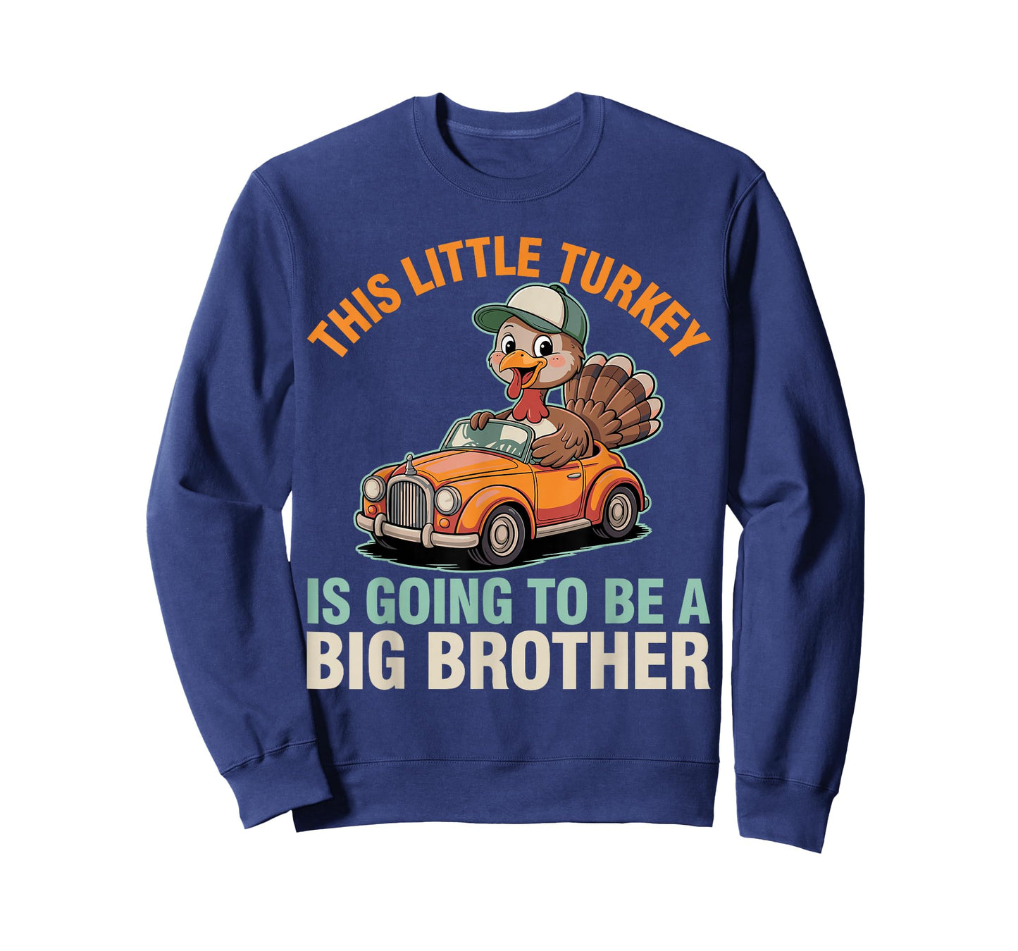 This Little Turkey is Going to Be A Big Brother Boys Fall T-Shirt