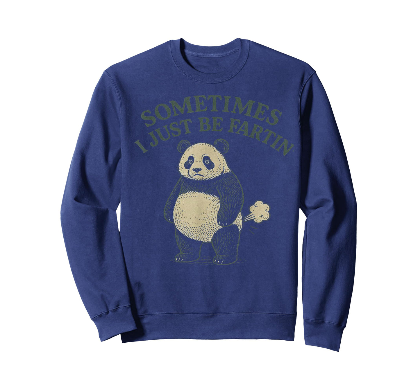 Funny Panda Sometimes I Just Be Farting Womens Mens Kids T-Shirt