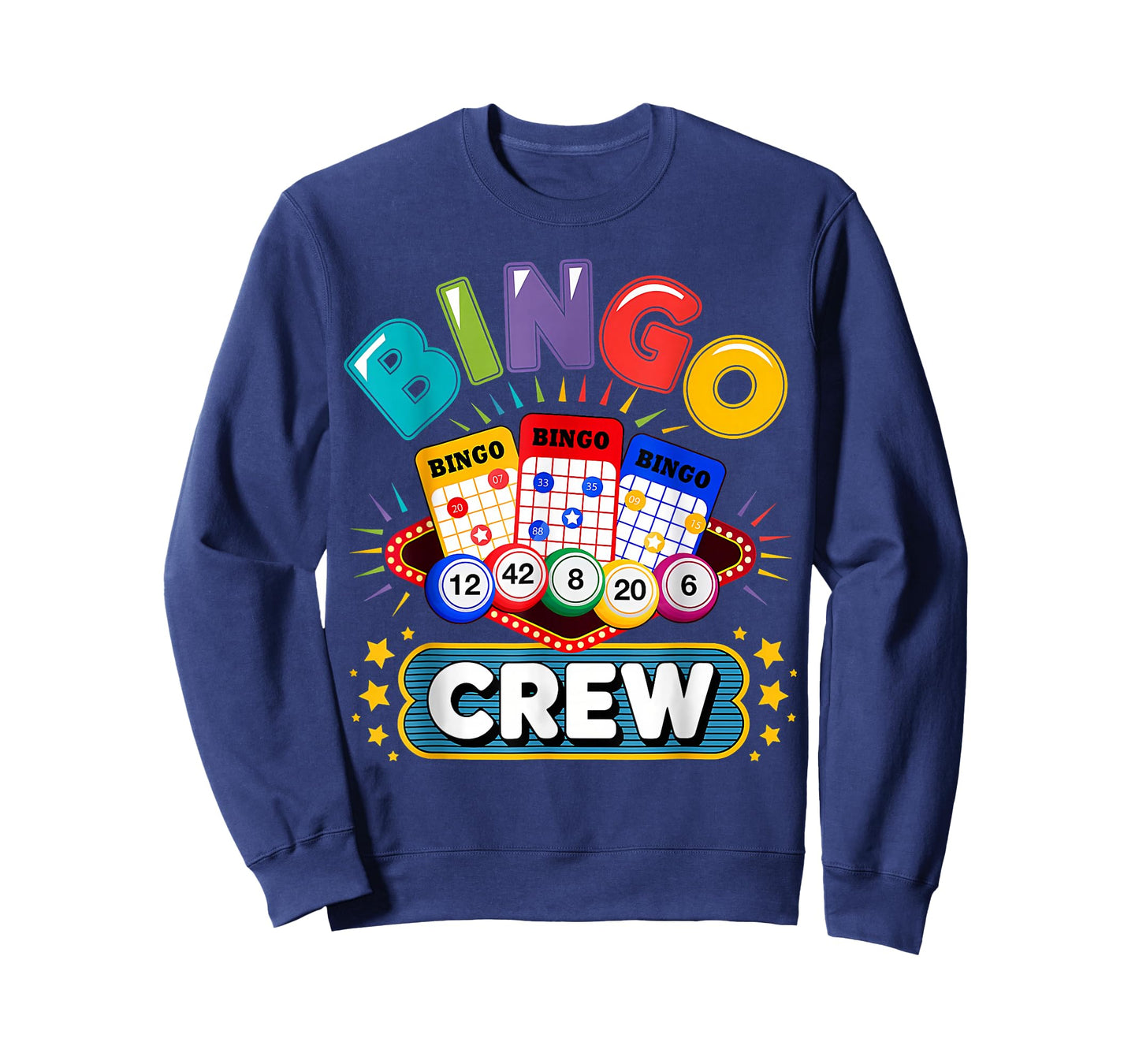 Bingo Crew Matching Game Night Birthday Crew Party Men Women T-Shirt
