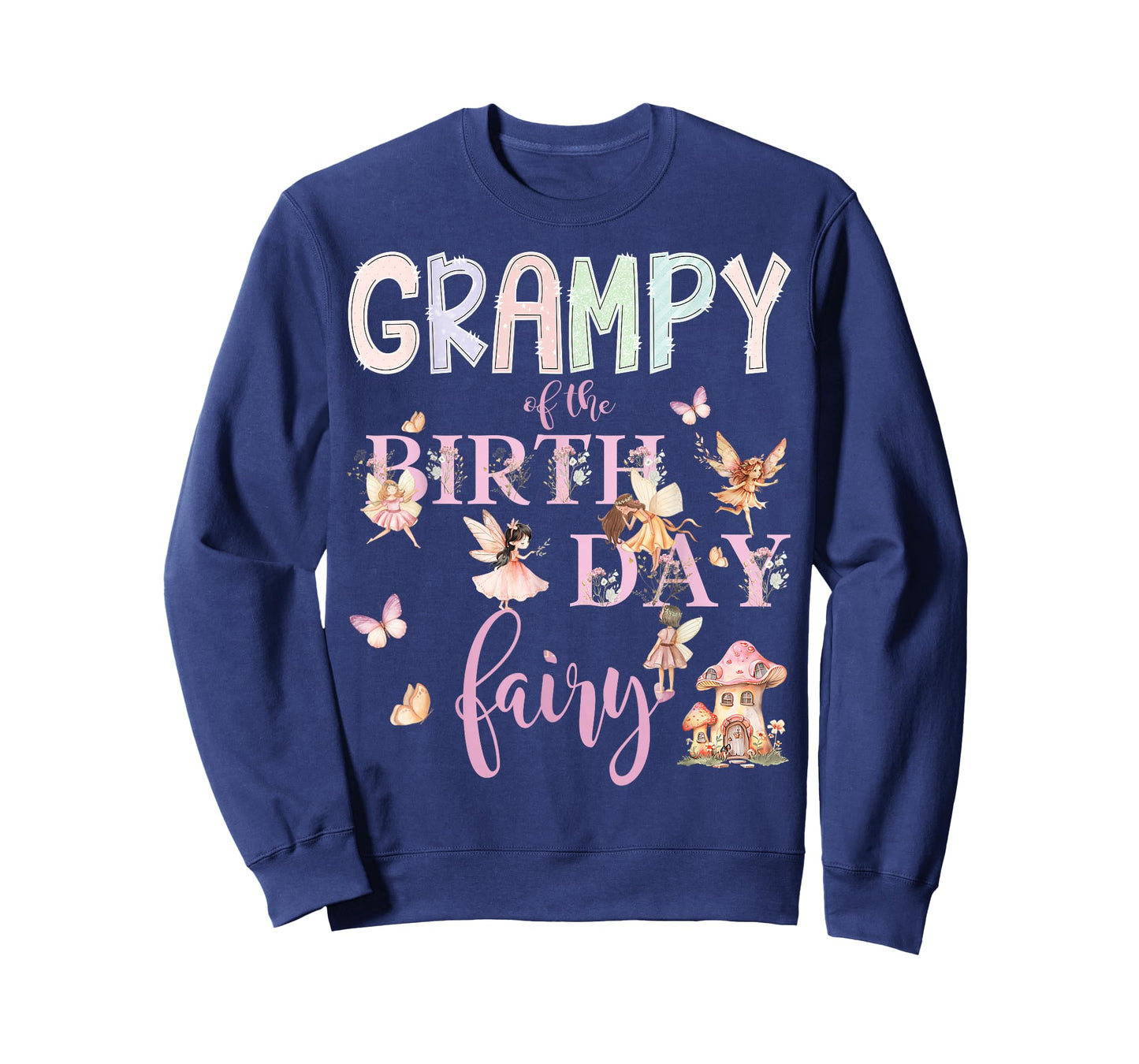Grampy of The Birthday Fairy Birthday Girl Magical Family T-Shirt