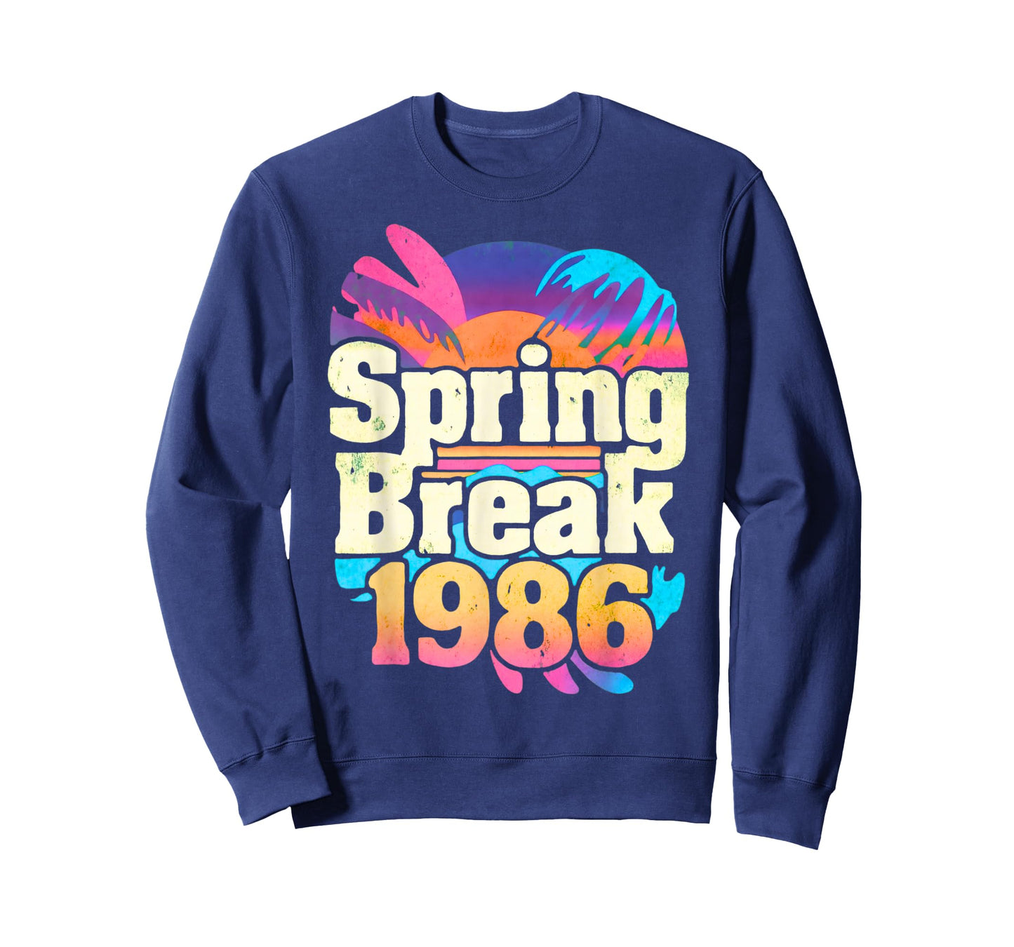 Vintage Throwback Spring Break 1986 Beach Party T-Shirt