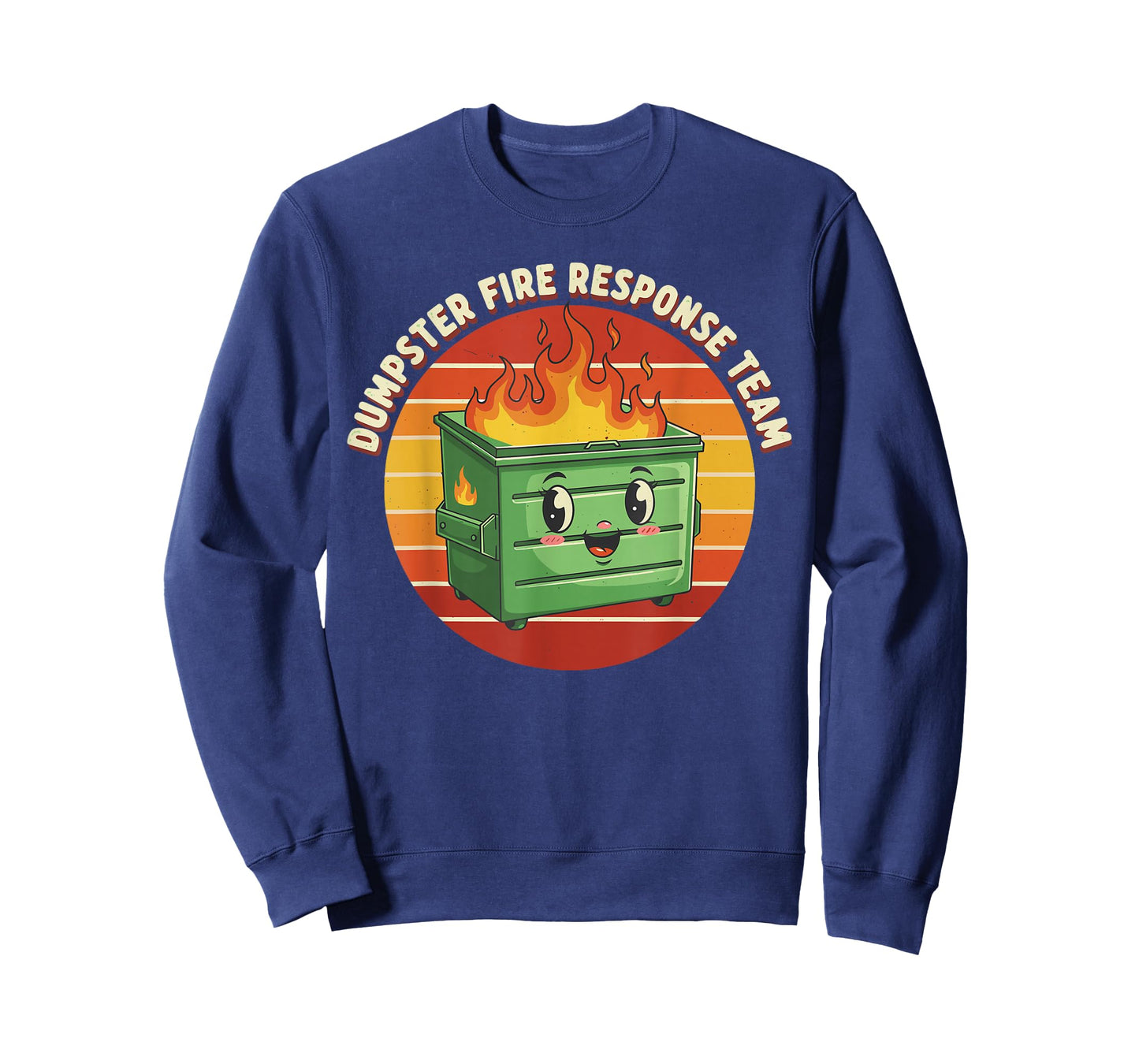 Employee Dumpster Fire Response Team Ugly Christmas Sweater T-Shirt