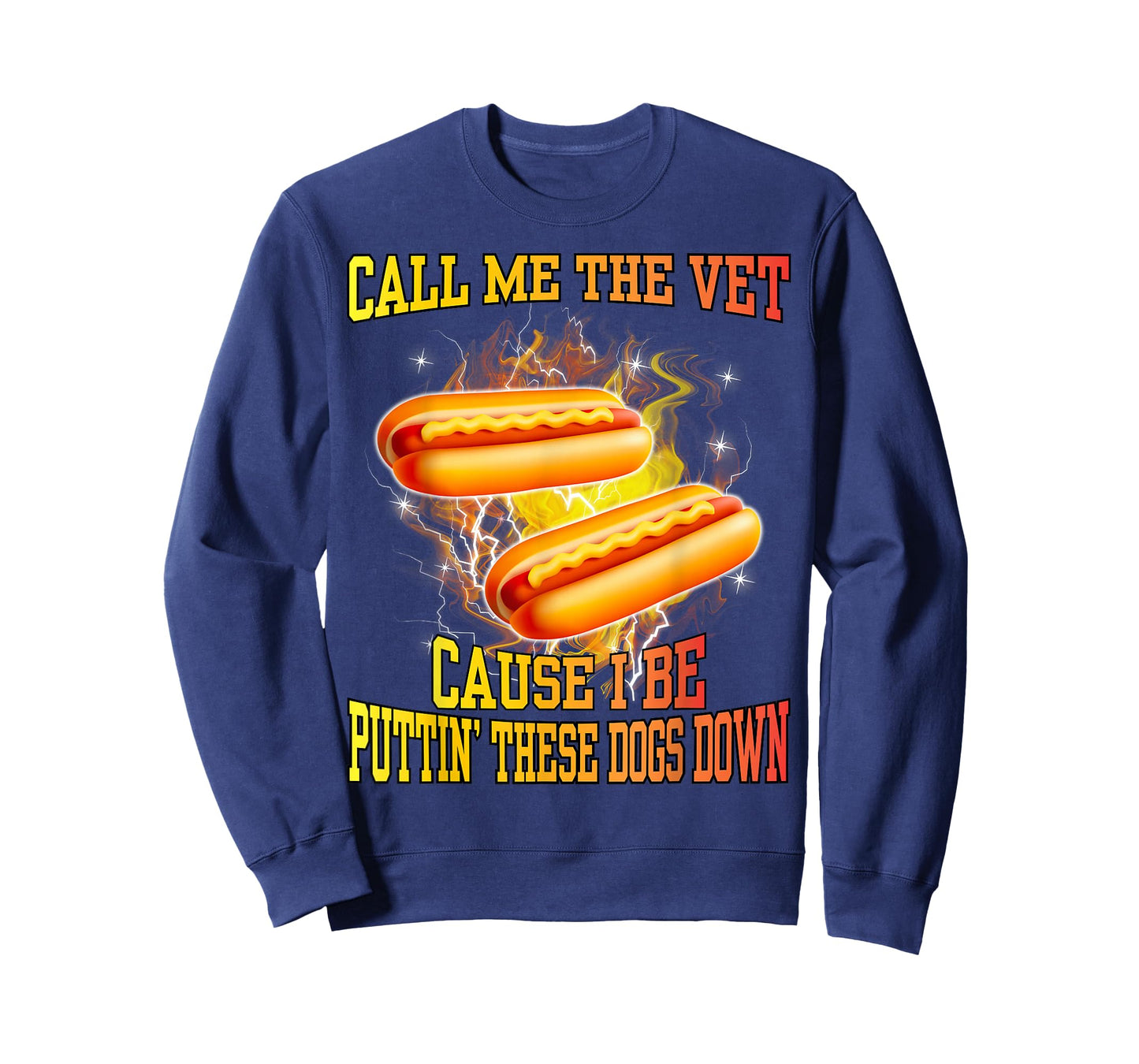 Call Me The Vet Cause I Be Puttin' These Dogs Down Funny Men T-Shirt