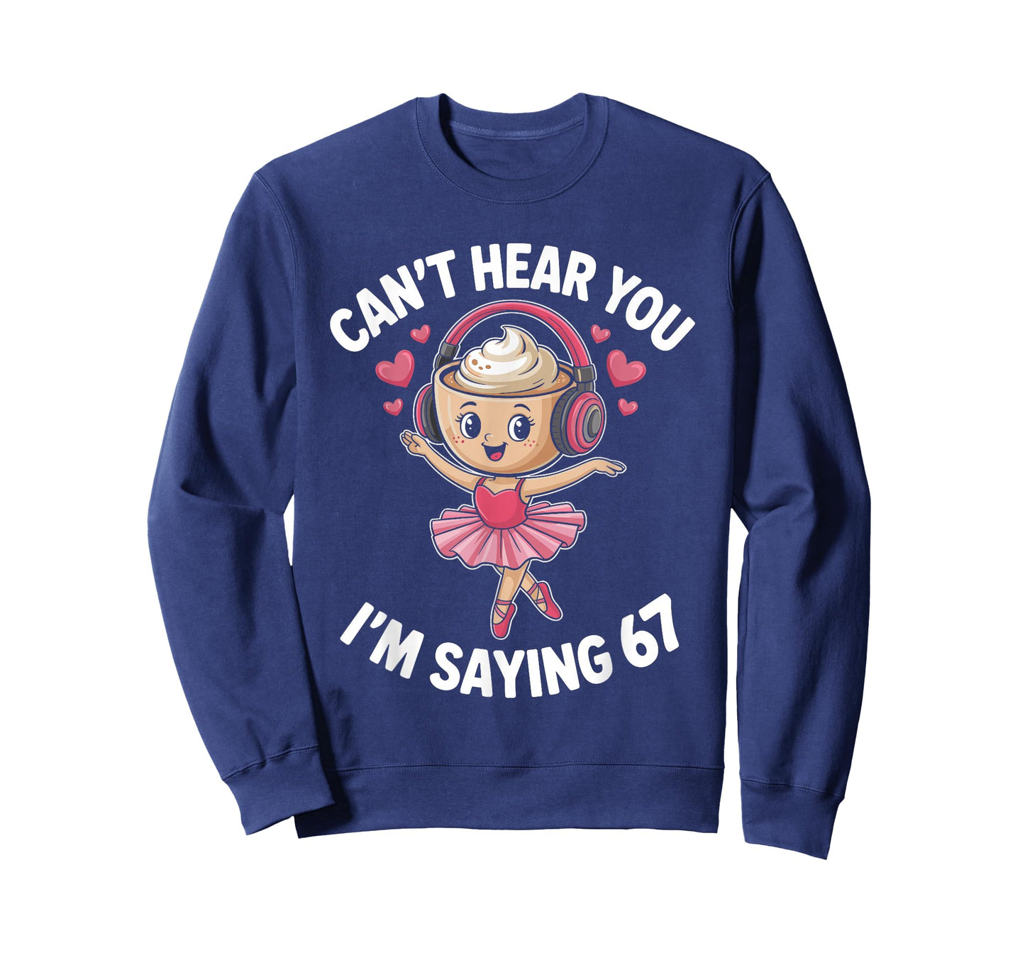 Ballerina Cappuccina 6 7 Six Seven 67 Meme Alpha Gen Slang T-Shirt