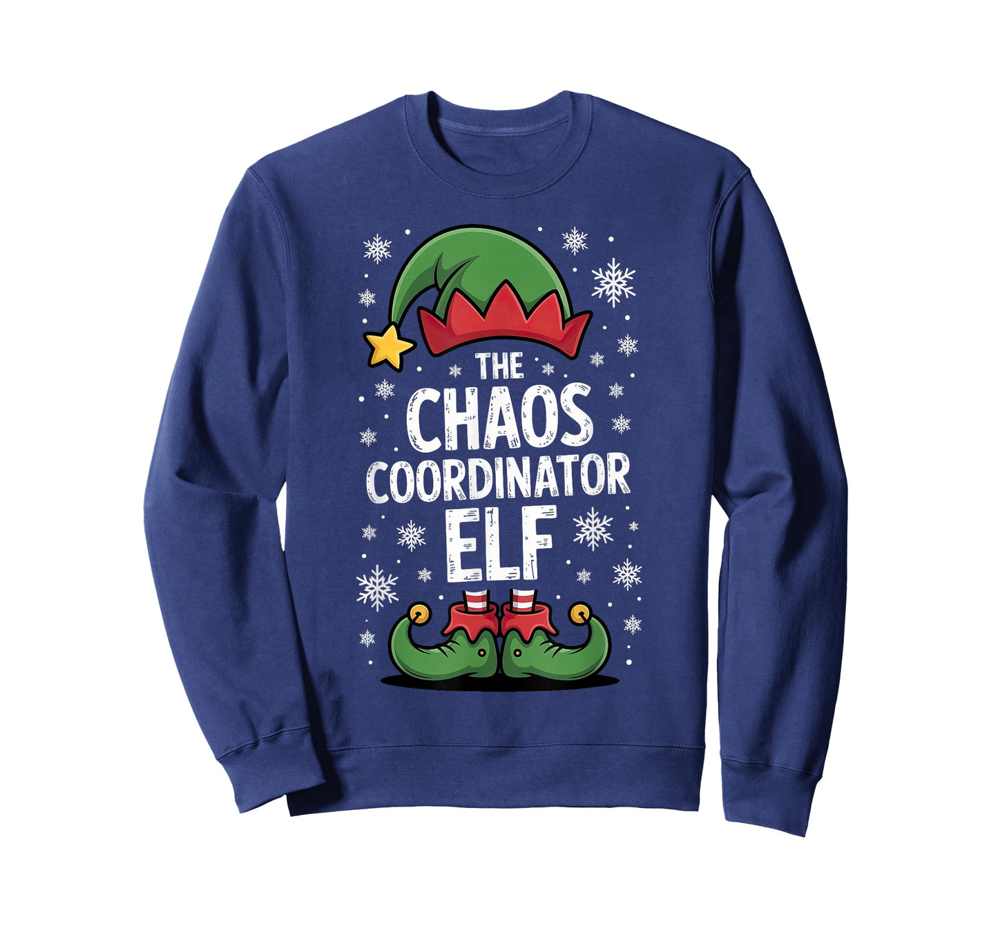 Christmas Chaos Coordinator Elf Xmas T-Shirt