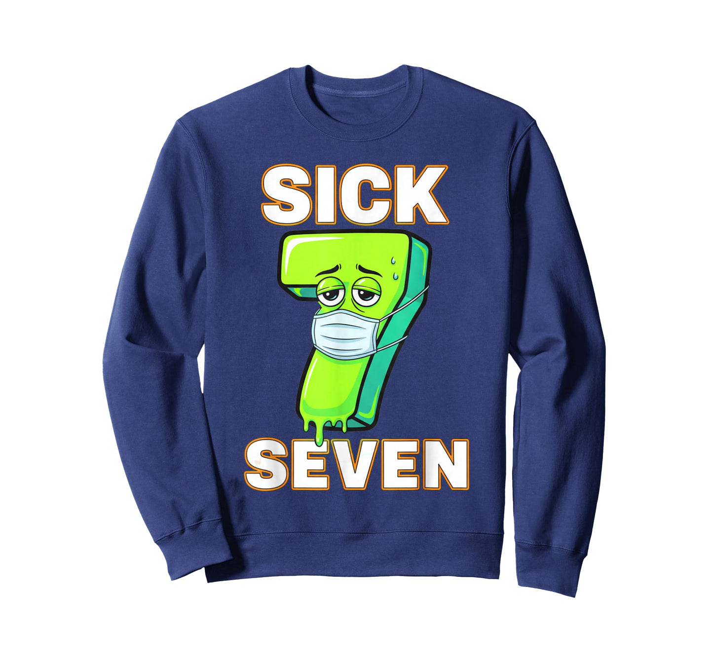 Sick Seven Meme Tee Six Seven Fun Wordplay Drip Desing T-Shirt