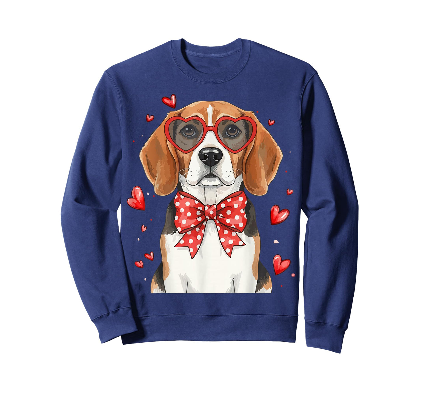 Cute Beagle Dog Heart Love Valentine Pet Animal Lovers T-Shirt