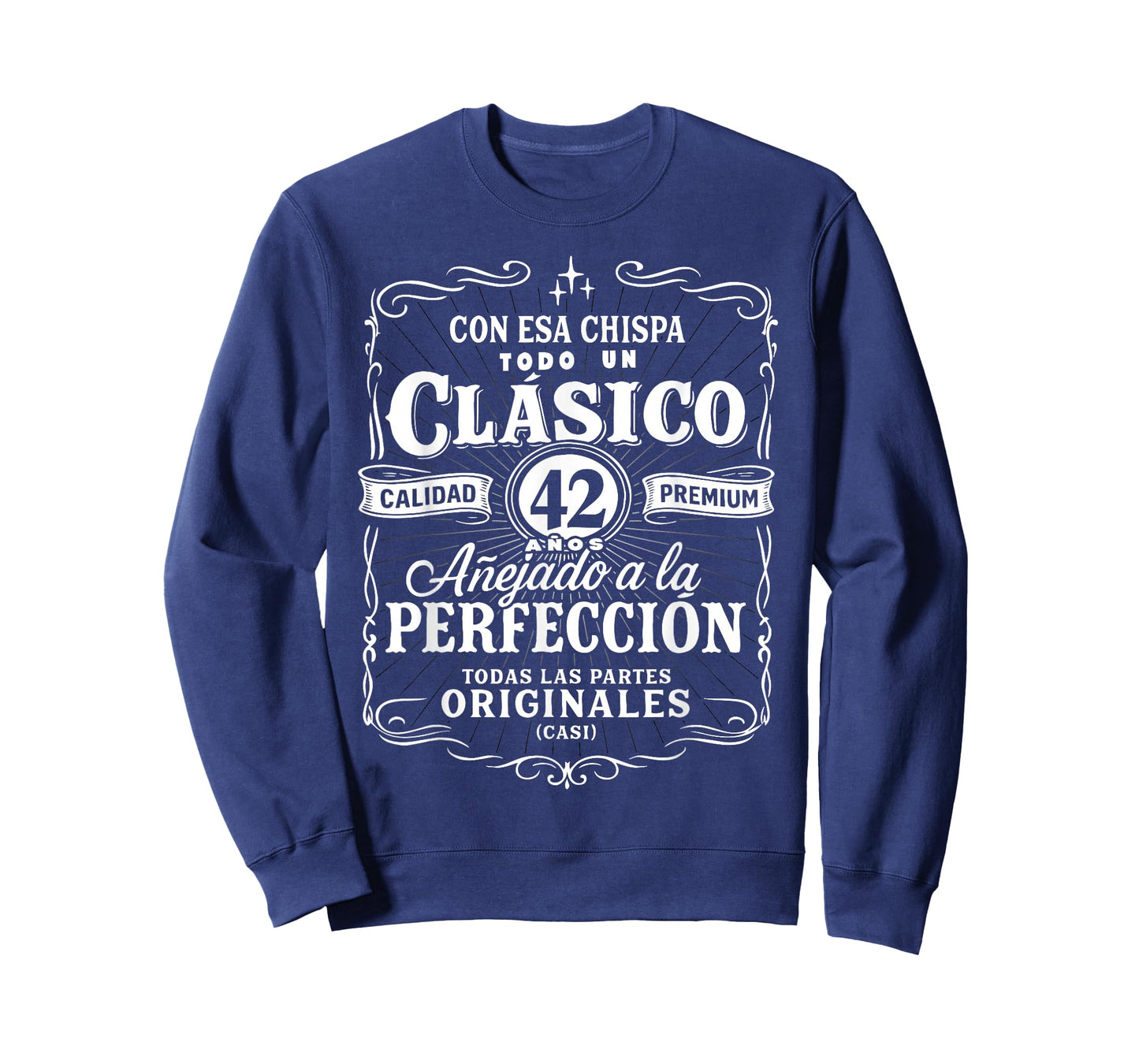 Vintage 42nd Birthday Men Funny Cumpleaños 42 Spanish Gag T-Shirt