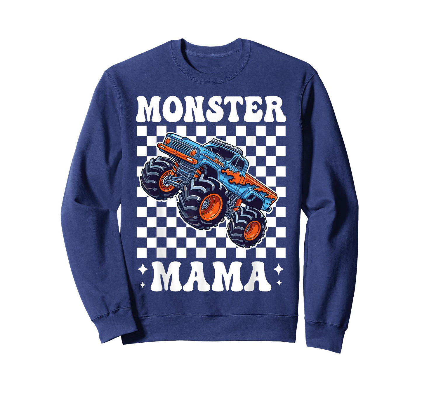 Monster Truck Mama Family Matching Monster Trucks Birthday T-Shirt