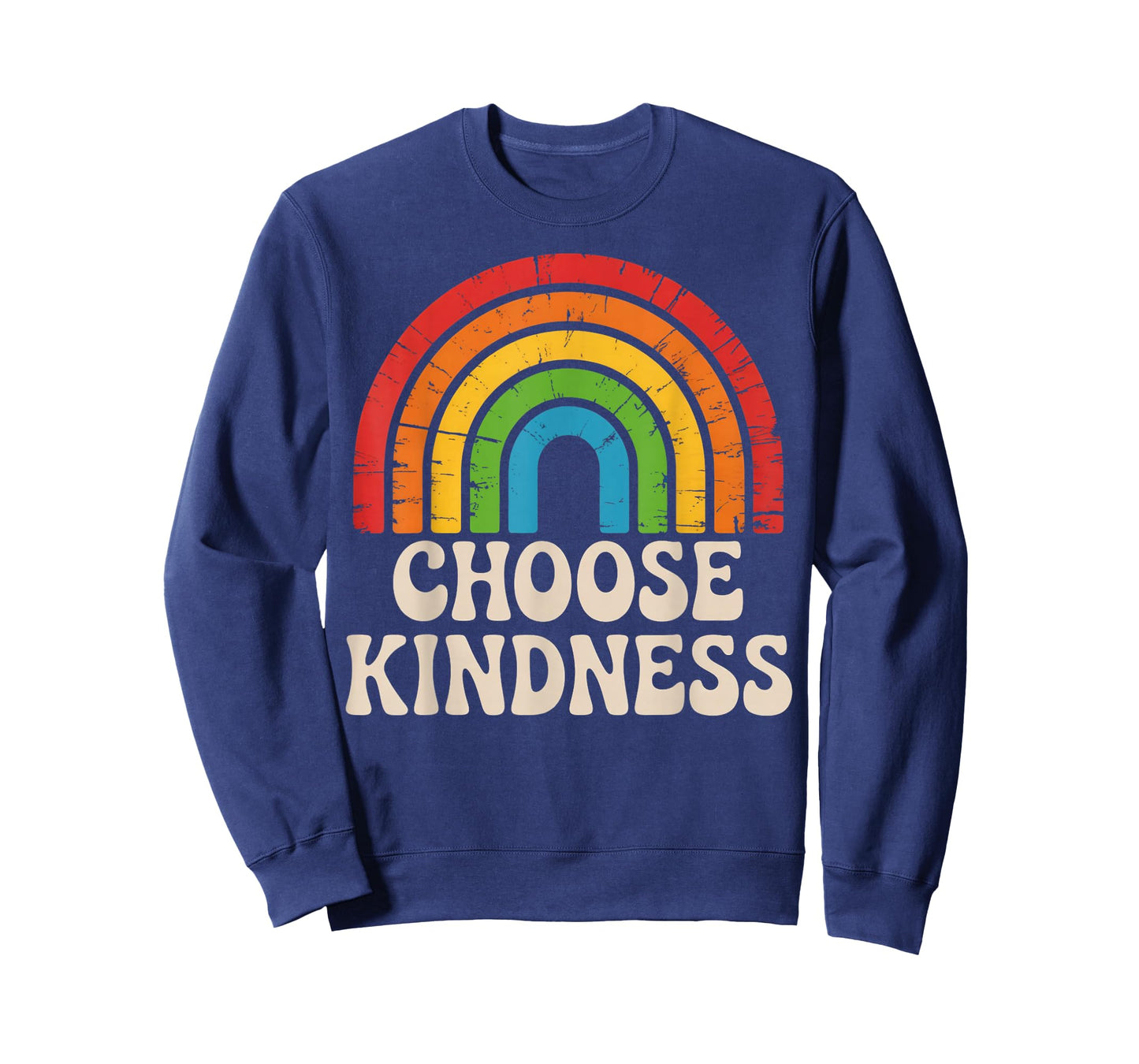 Kind Positive Quote Acceptance Rainbow Choose Kindness T-Shirt