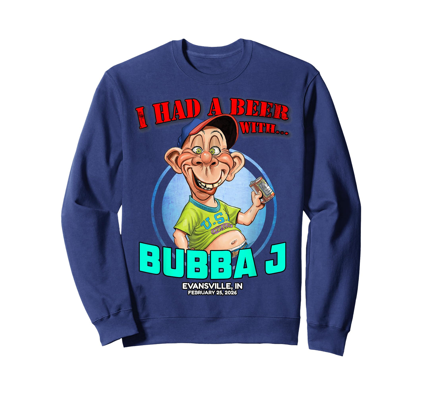 Bubba J Evansville, in (2026) T-Shirt