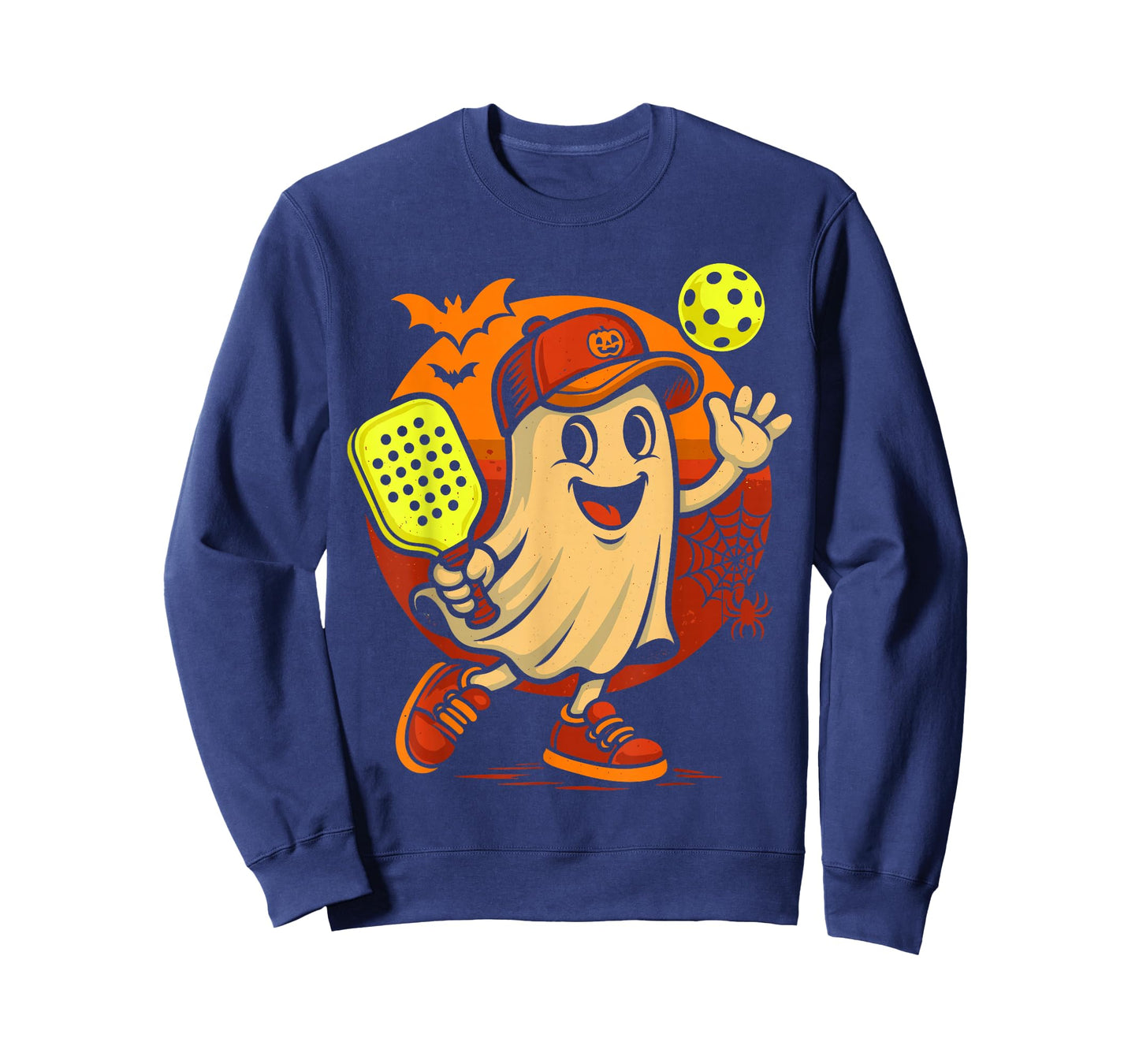 Pickleball Costume Adult Halloween, Kids Pickleball Ghost T-Shirt