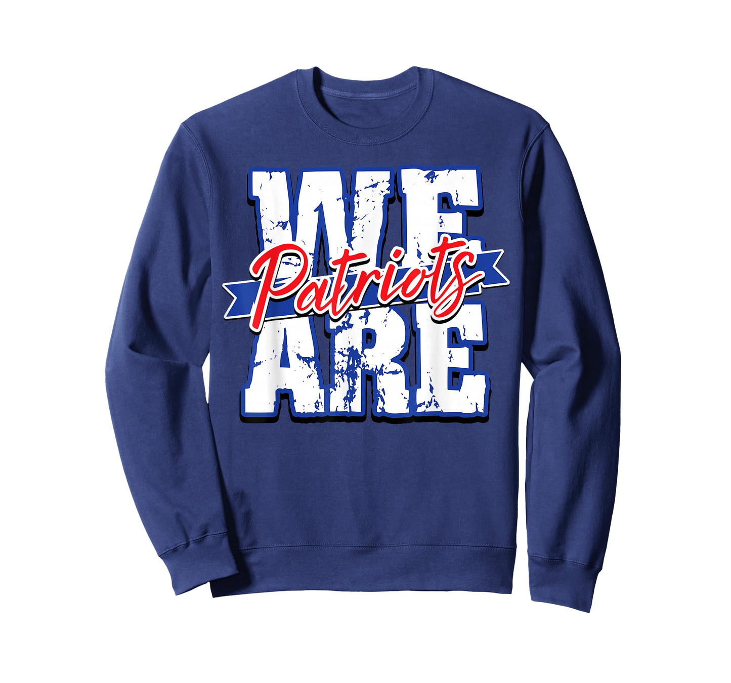 Patriots Back to School Spirit RWB T-Shirt