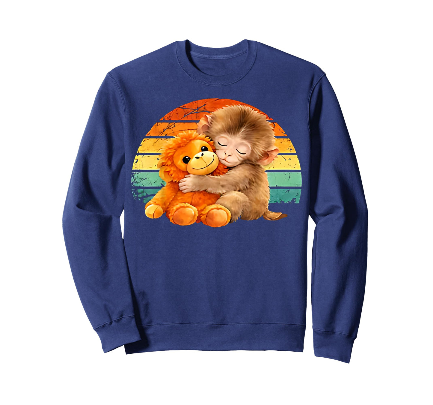 Retro Vintage Baby Monkey Punch T-Shirt