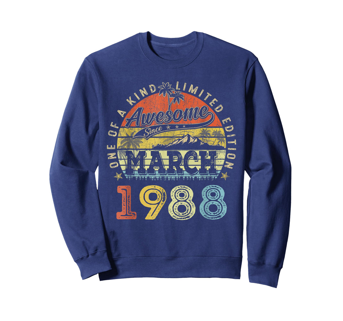 38 Limited Edition 1988 One of a Kind March 38th Birthday T-Shirt