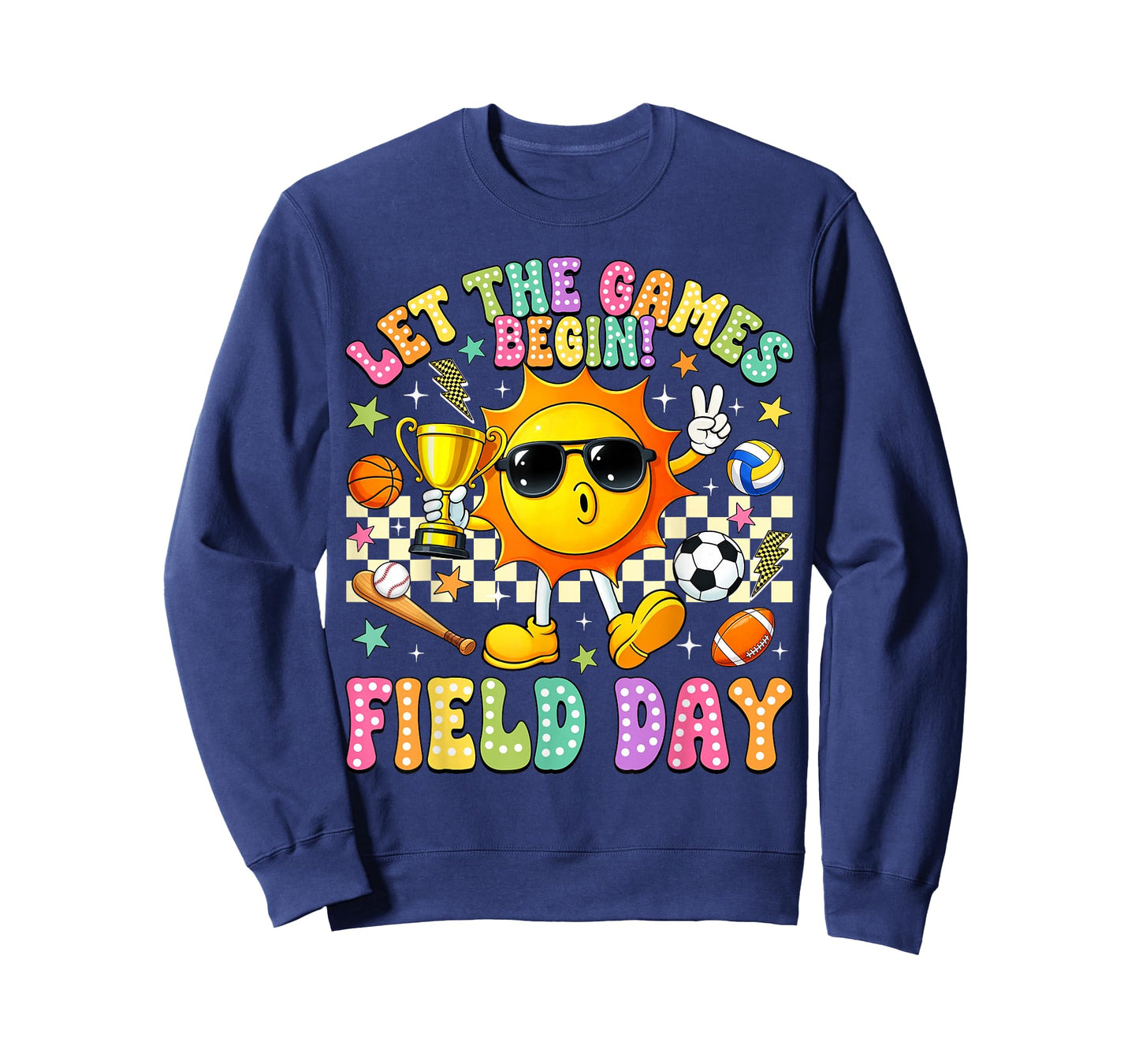 Field Day Let The Games Begin Teachers Kids Field Day 2026 T-Shirt