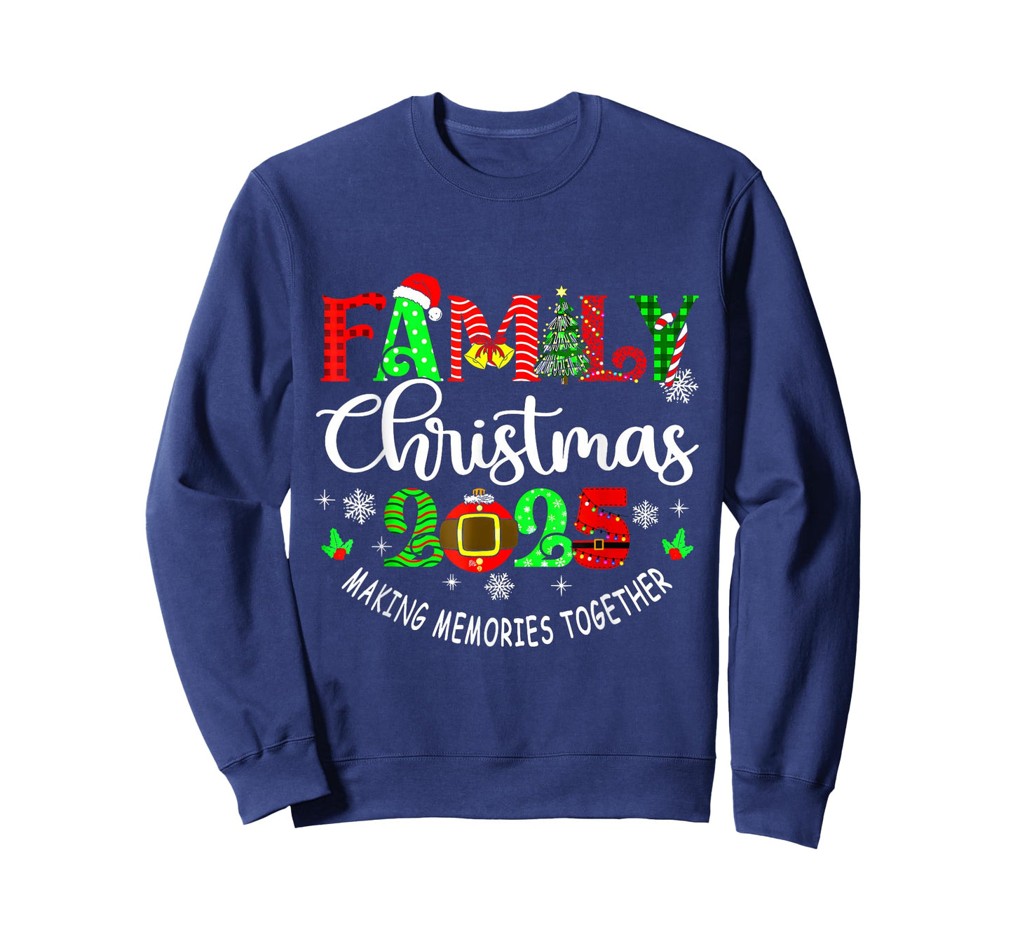 Family Christmas 2025 Matching Making Memories T-Shirt