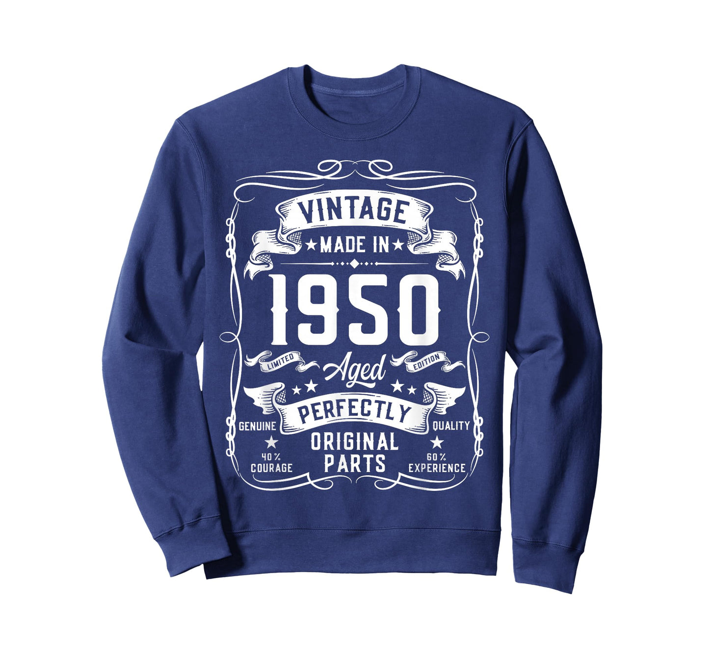 Vintage 1950 76yr 76th Birthday Gifts for Men 76 Years Old T-Shirt