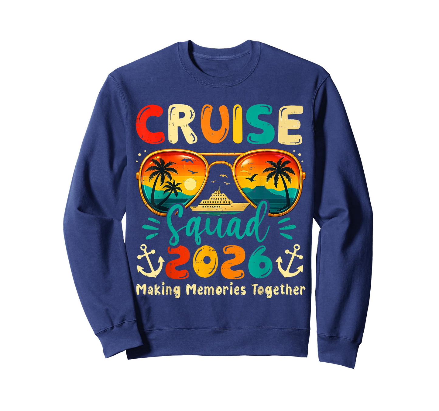 Cruise Squad 2026 Family Group Matching Summer Vacation T-Shirt