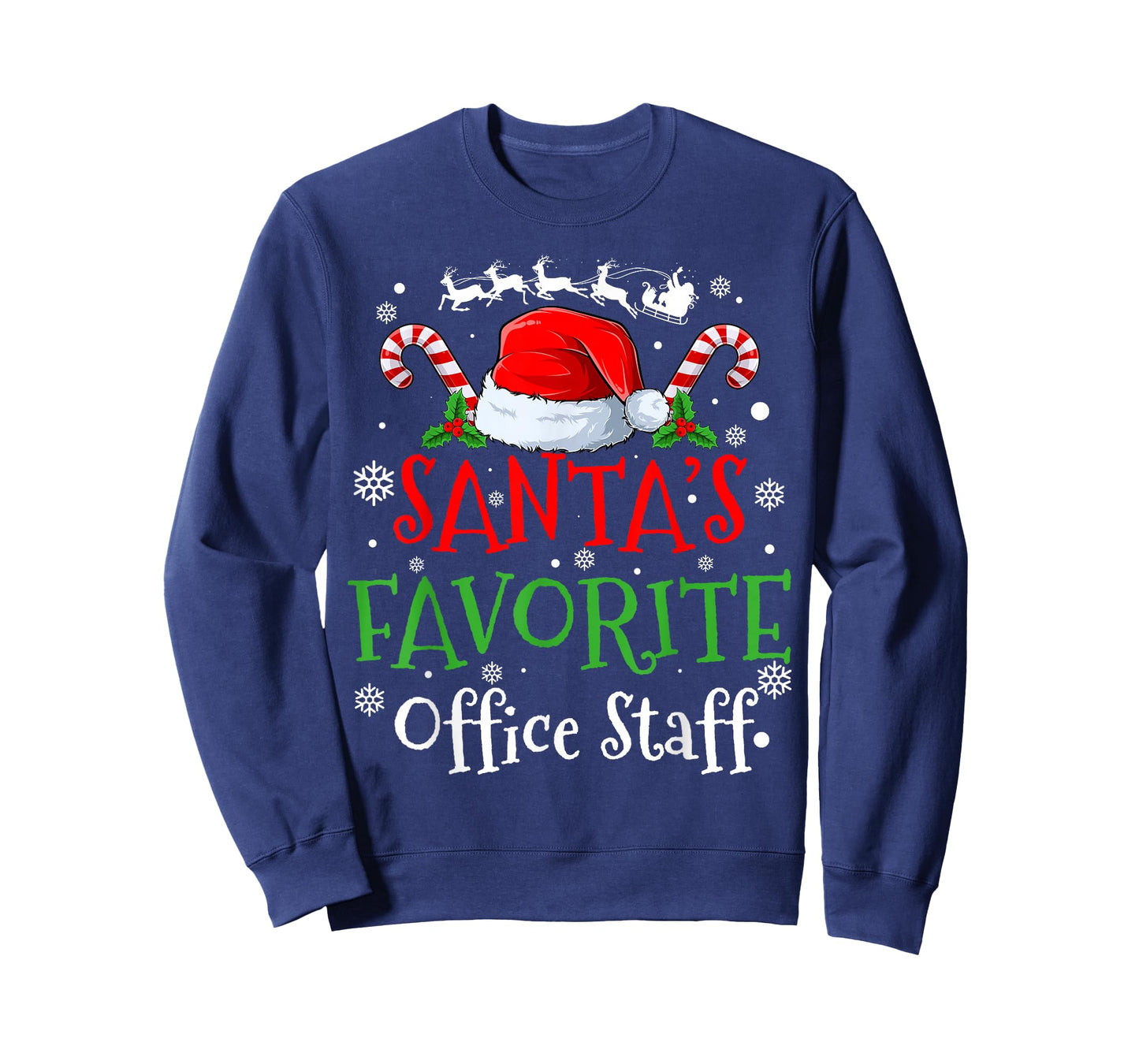 Santa's Favorite Office Staff Christmas Party T-Shirt