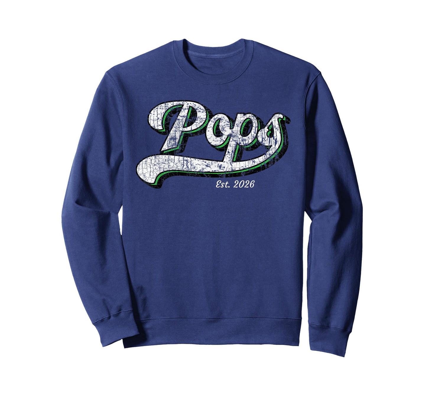 Pops New Grandpa Est 2026 T-Shirt
