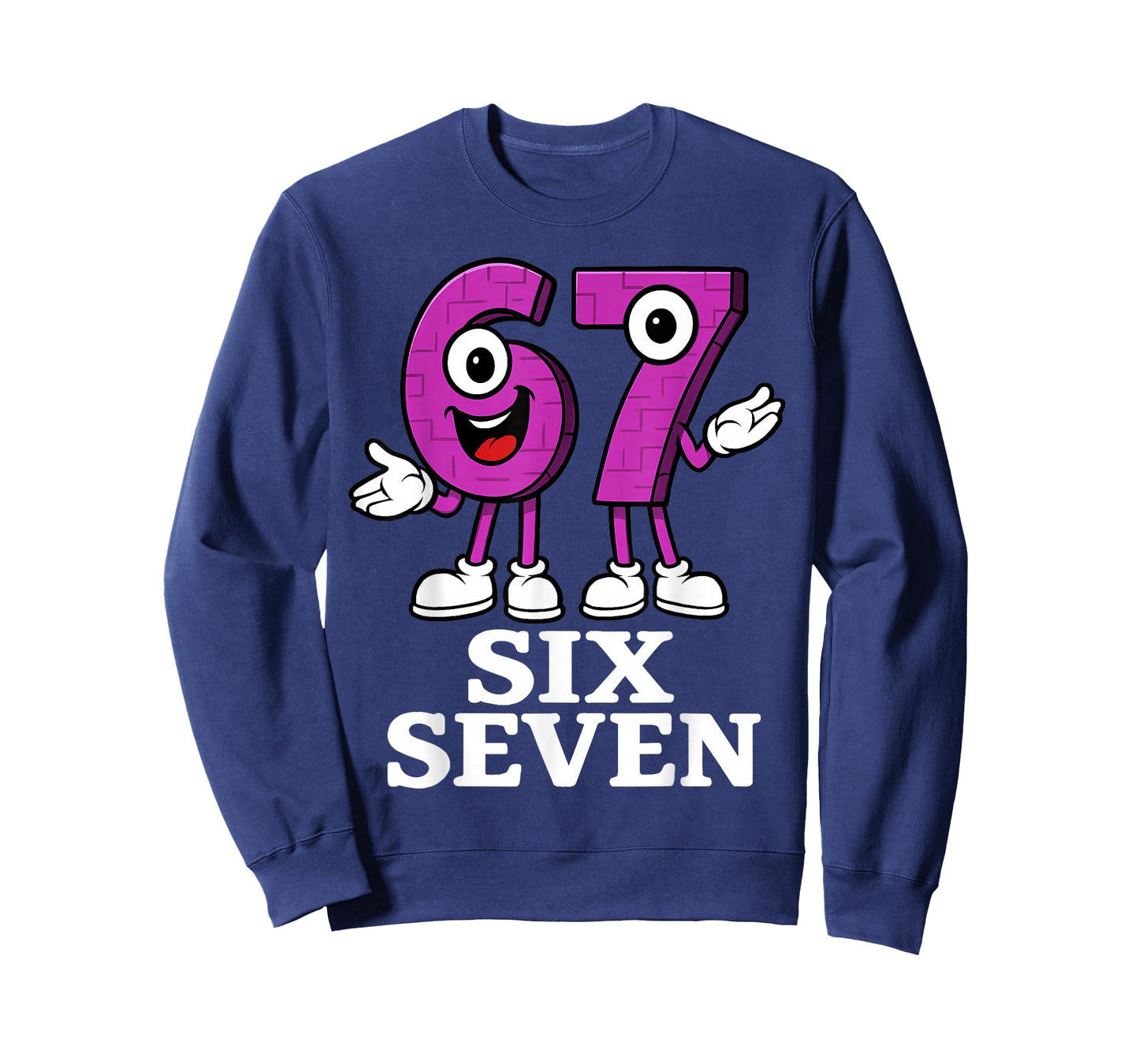 67 Six Seven 6-7 - Funny Italian Brainrot Kids Gaming Meme T-Shirt