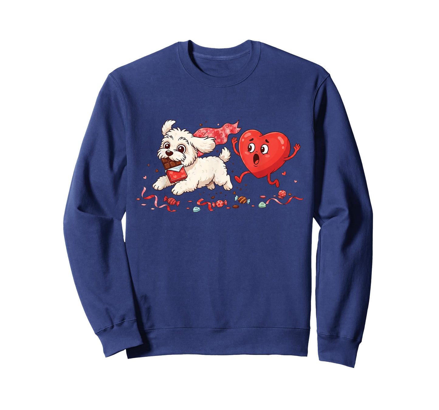 Funny Havanese Heart Valentine Dog Womens Mens Kids T-Shirt