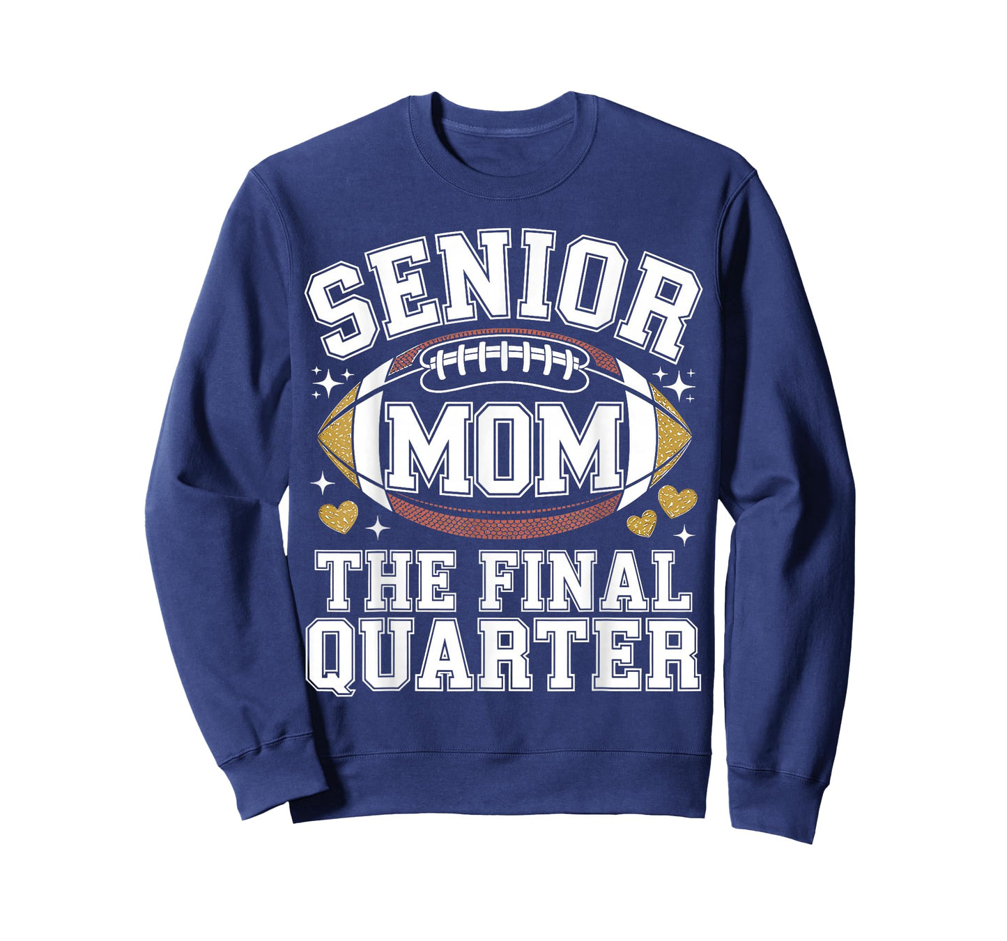 Senior Football Mom 2026 Final Quarter Class of 2026 T-Shirt