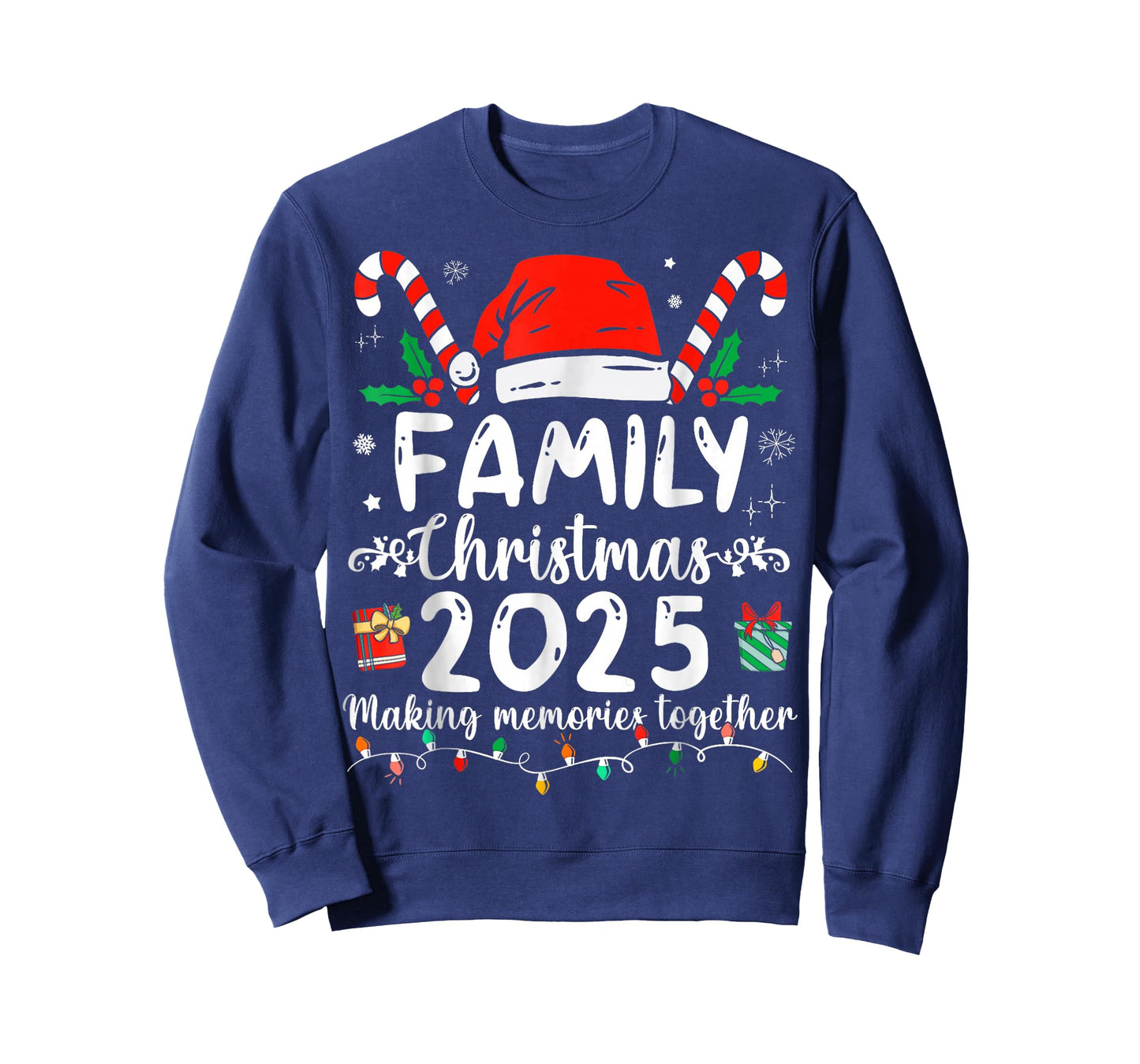 Family Christmas 2025 Making Memories Together Xmas T-Shirt