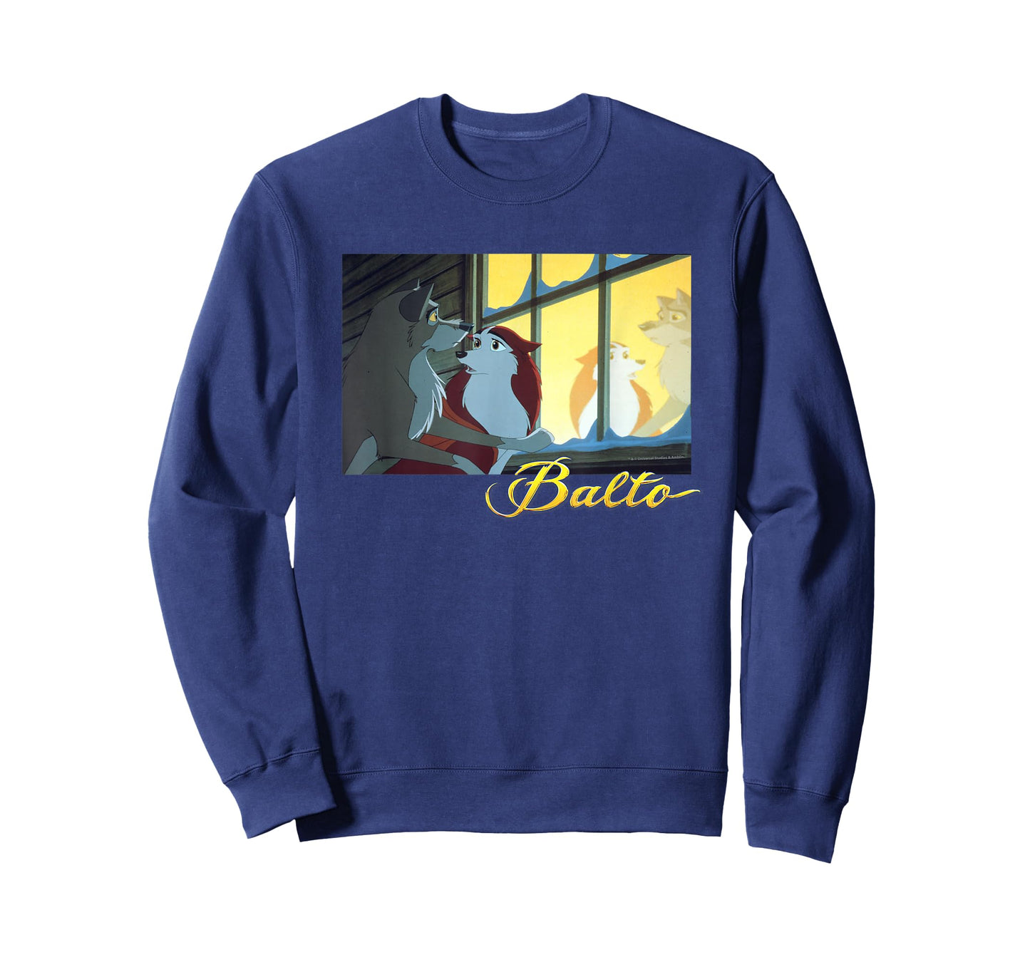 Balto and Jenna Window Scene Watching Over Rosy T-Shirt