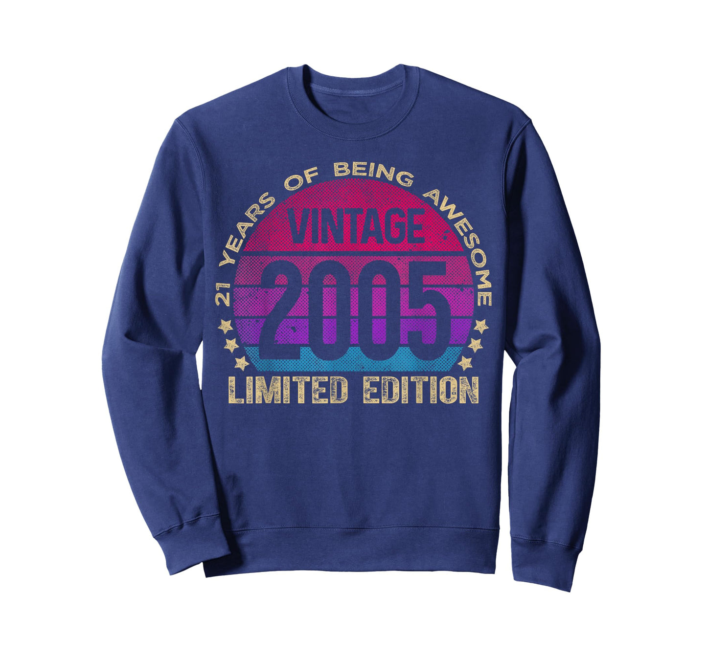 21 Year Old Gifts Vintage 2005 Limited Edition 21st Birthday T-Shirt