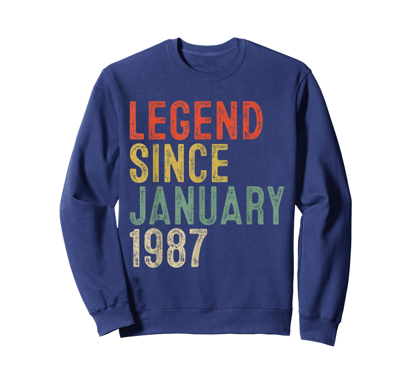 Legend Since January 1987 39th Birthday Gifts 39 Year Old T-Shirt