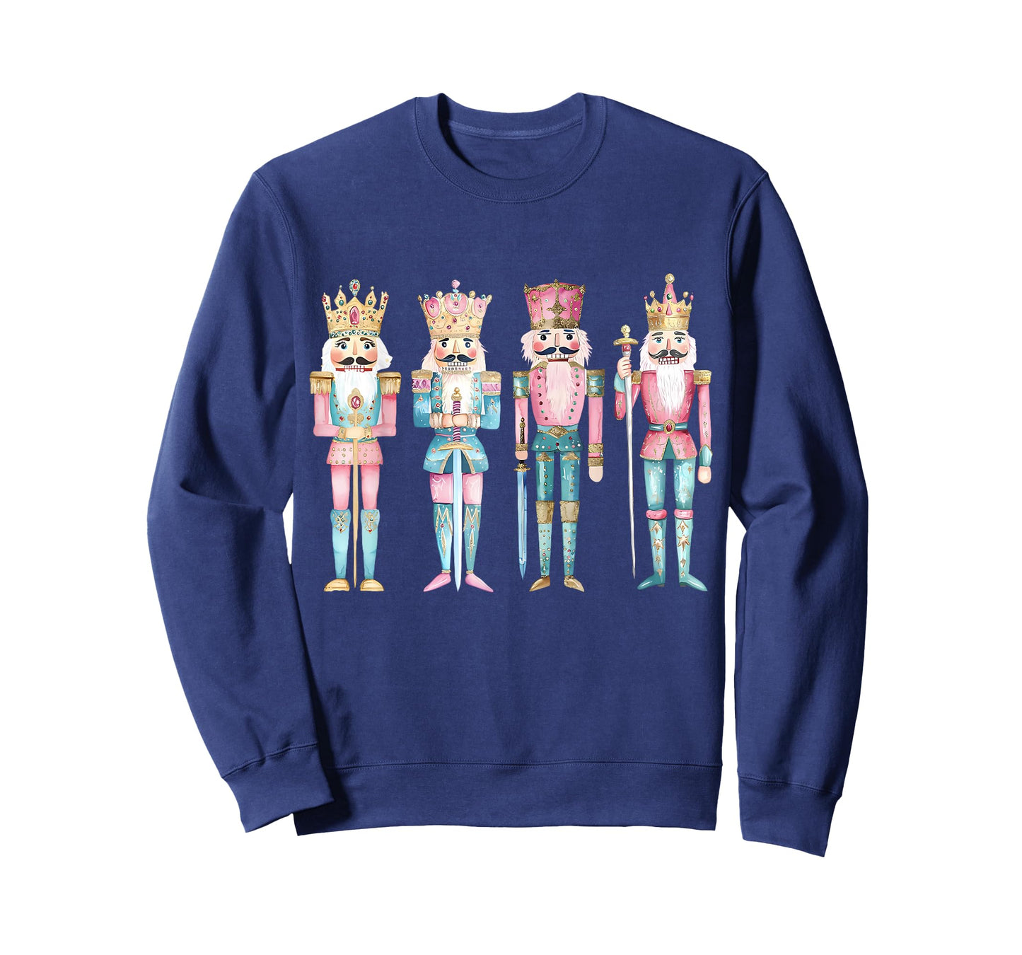 Retro Vintage Pink Nutcrackers Ballet Sugar Plum Fairy Xmas T-Shirt