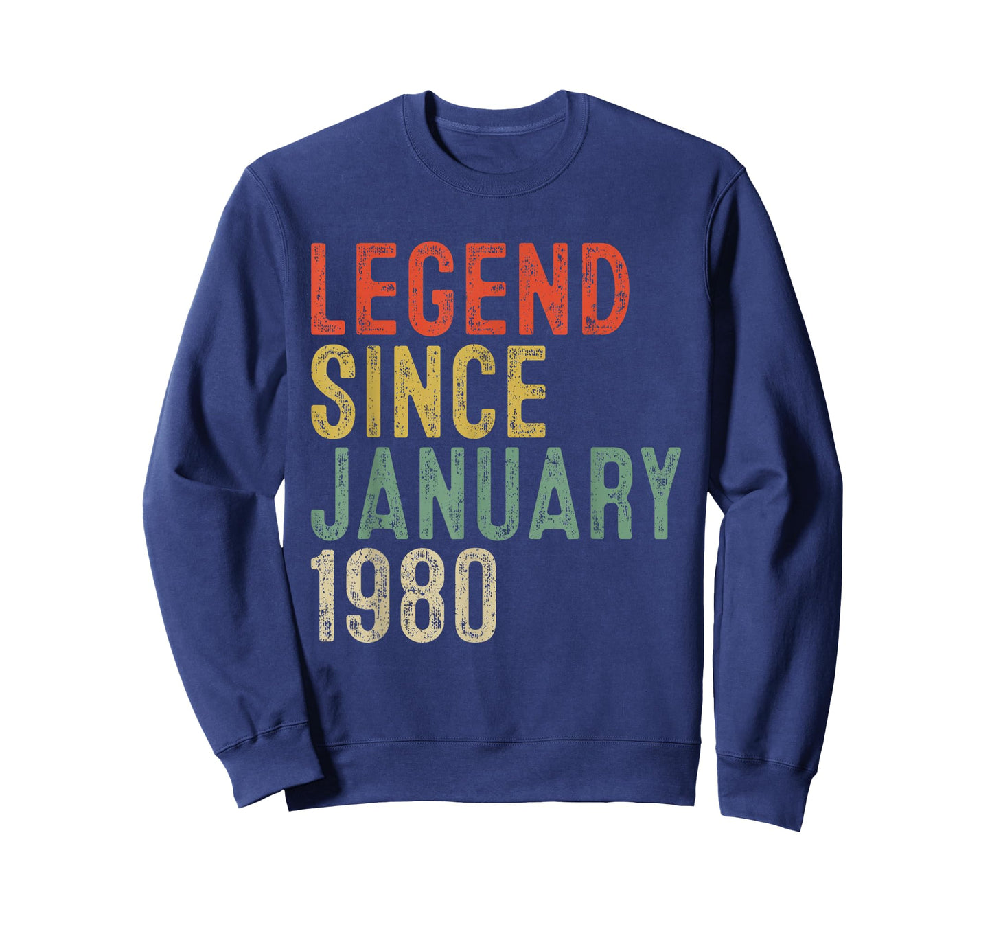 Legend Since January 1980 46th Birthday Gifts 46 Year Old T-Shirt